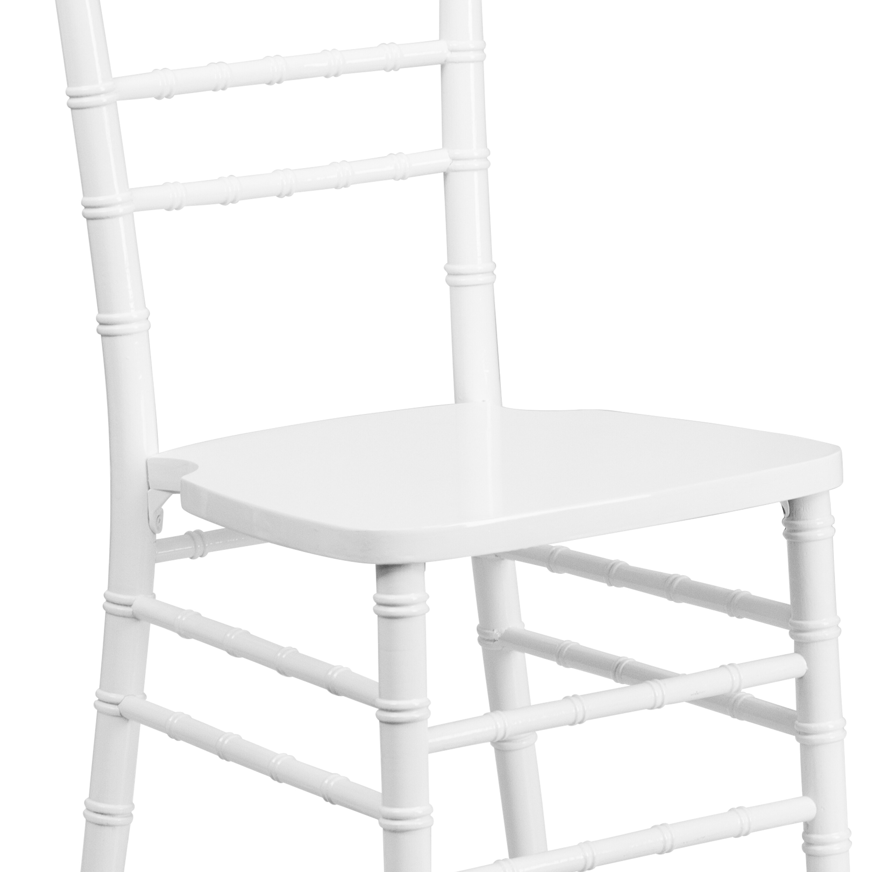 Elegant White Wood Chiavari Banquet Chair