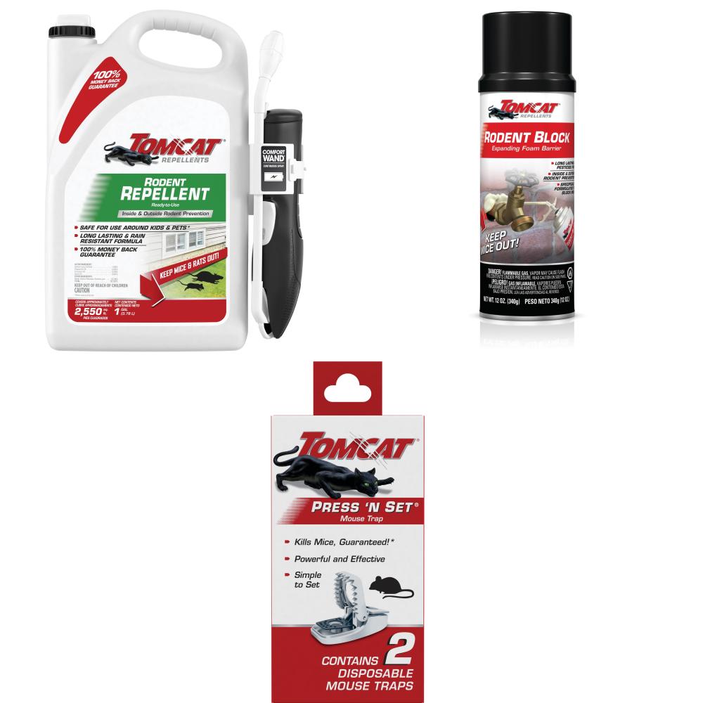 TOMCAT  Block, Trap & Repel: Essentials for Rodent Prevention