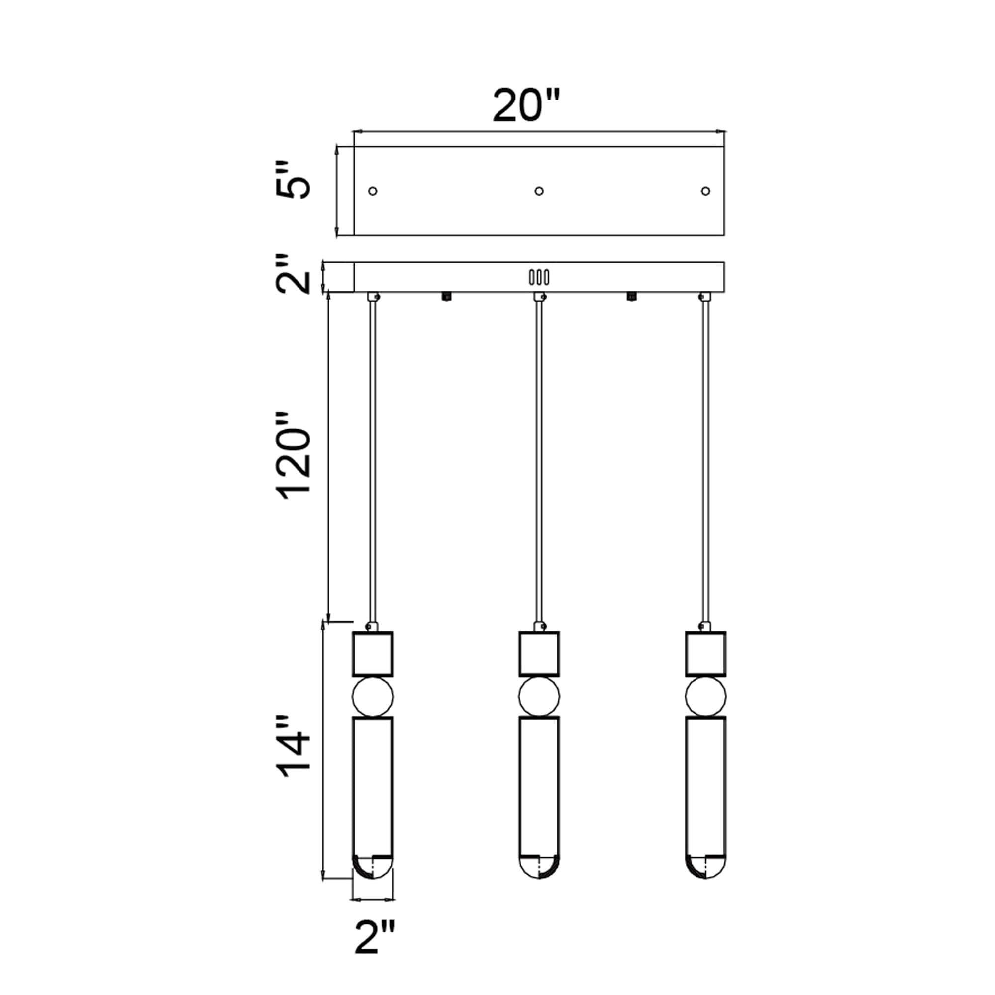 CWI Lighting 1225P20-3-613 b090015 - View #9