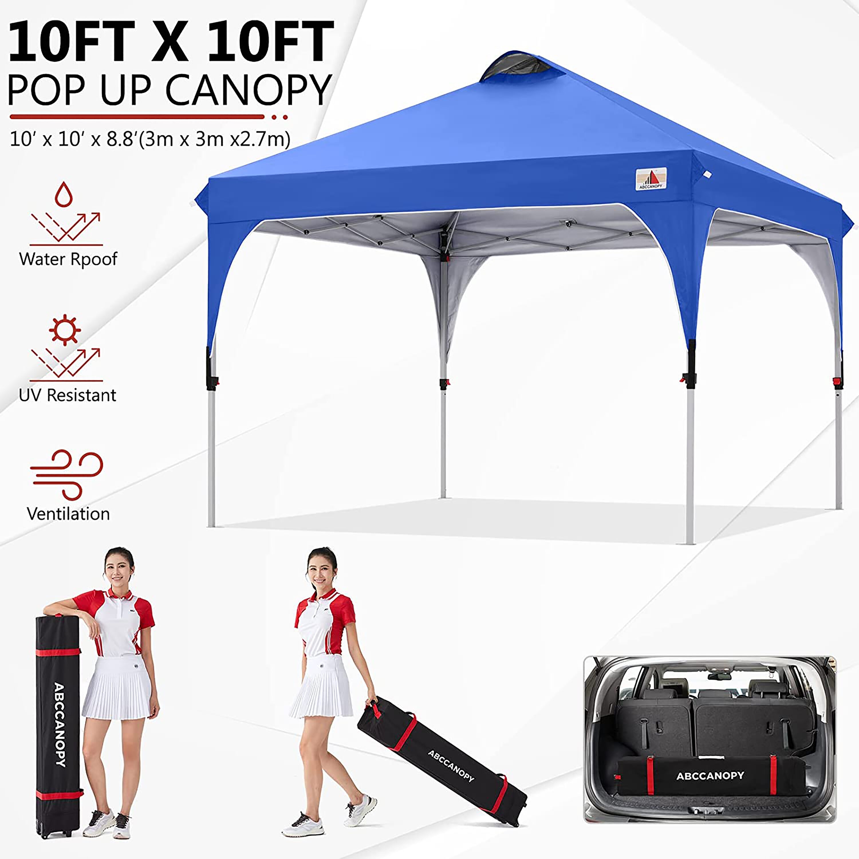 ABCCANOPY 10X10JQ-BLUE Canopies-Sl - View #2