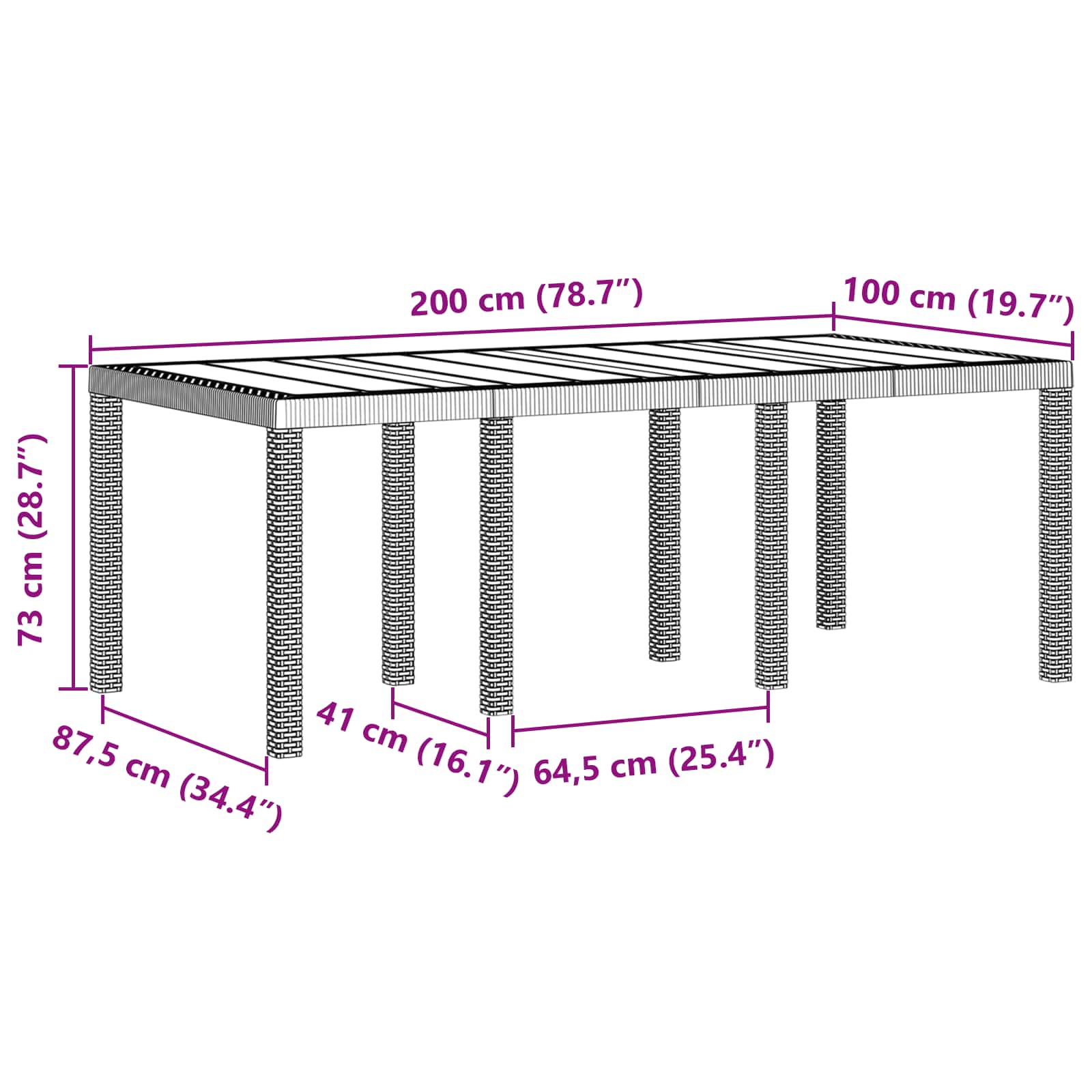 vidaXL 3378578 Patio-Sofas-Daybeds - View #3