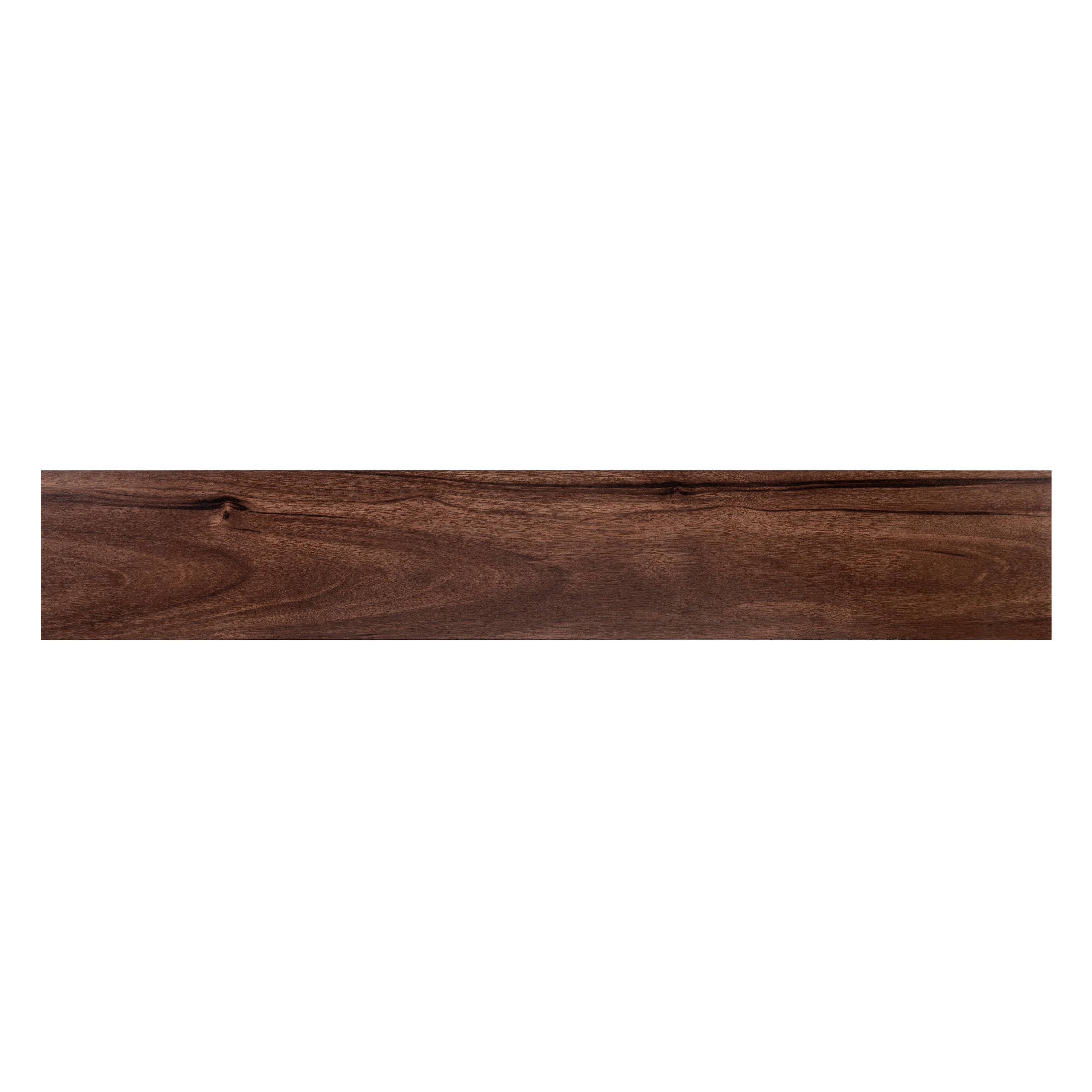Achim VFP1.2HK10 Nexus Hickory Brown Wood look 0.07-Mils x 6-in W x 36-in L Peel and stick Vinyl Plank Flooring ( 15-Sq. Feet Carton )