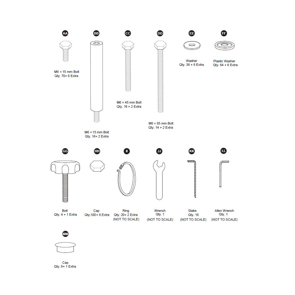 Artistic Weavers 4134947-(AA-MM) Hardware Pack for item 4134947