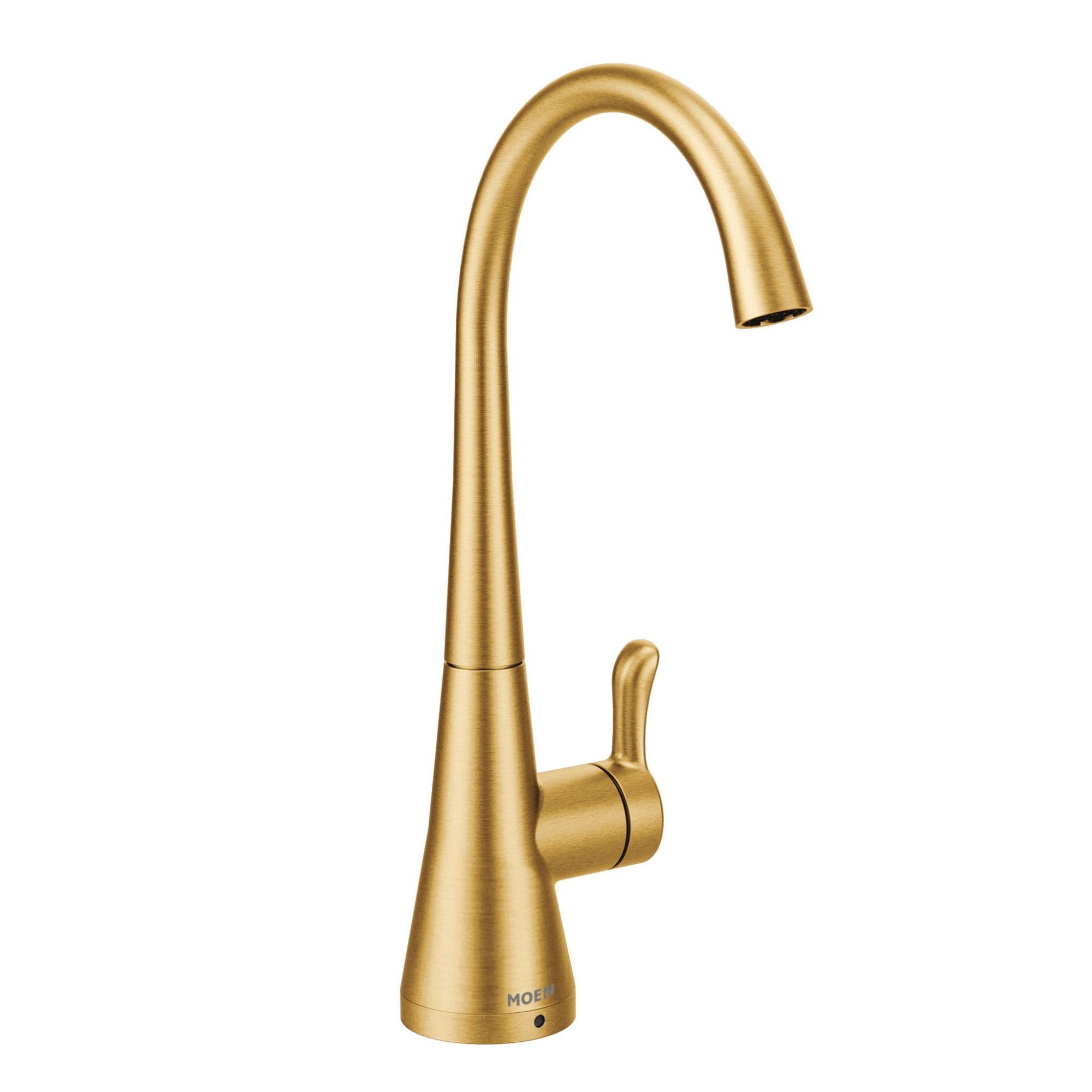 Moen S5520BG Sip Transitional Brushed Gold Single Handle Deck-mount Kitchen Faucet