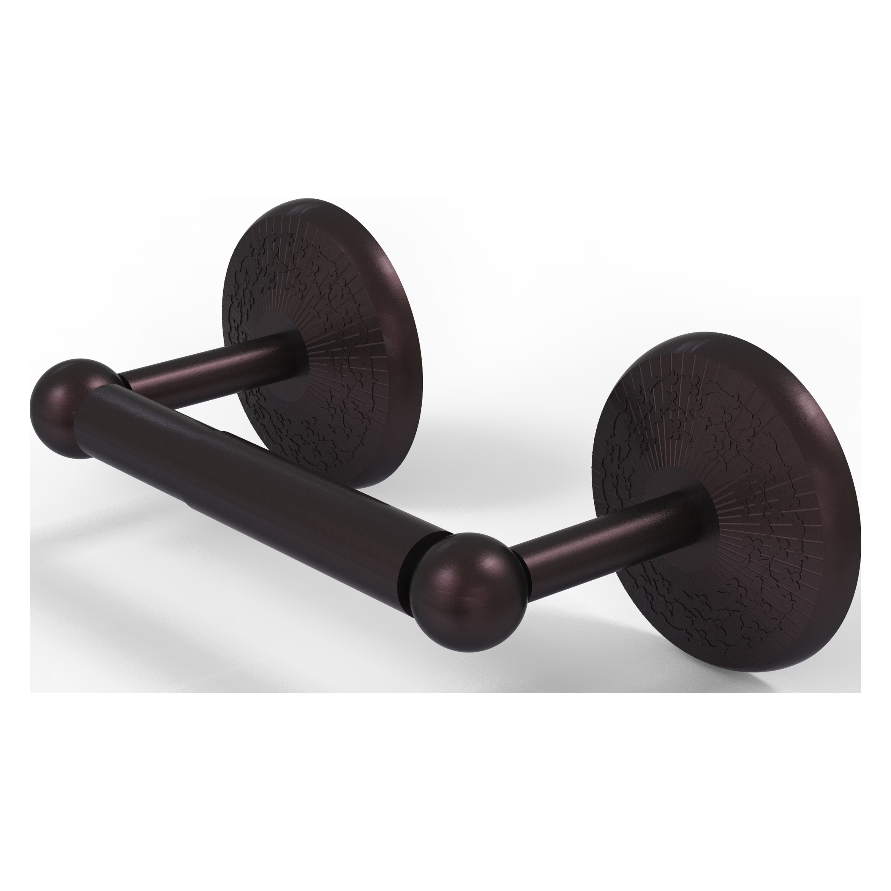 Allied Brass PMC-24-ABZ Prestige Monte Carlo Antique Bronze Wall mount Double post Toilet Paper Holder 1 -Rolls with Storage