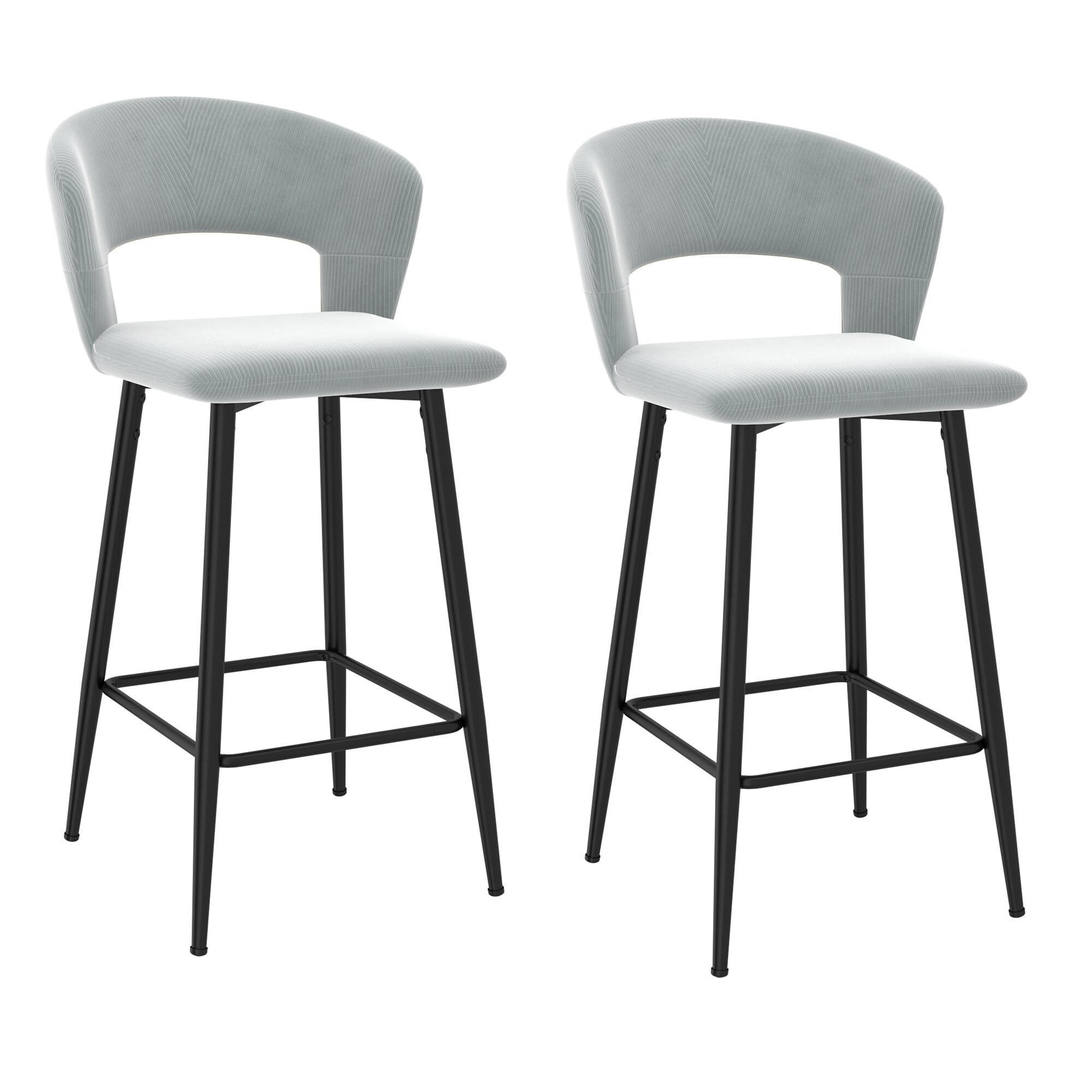 Worldwide Homefurnishings 203-532LGY stools - View #6