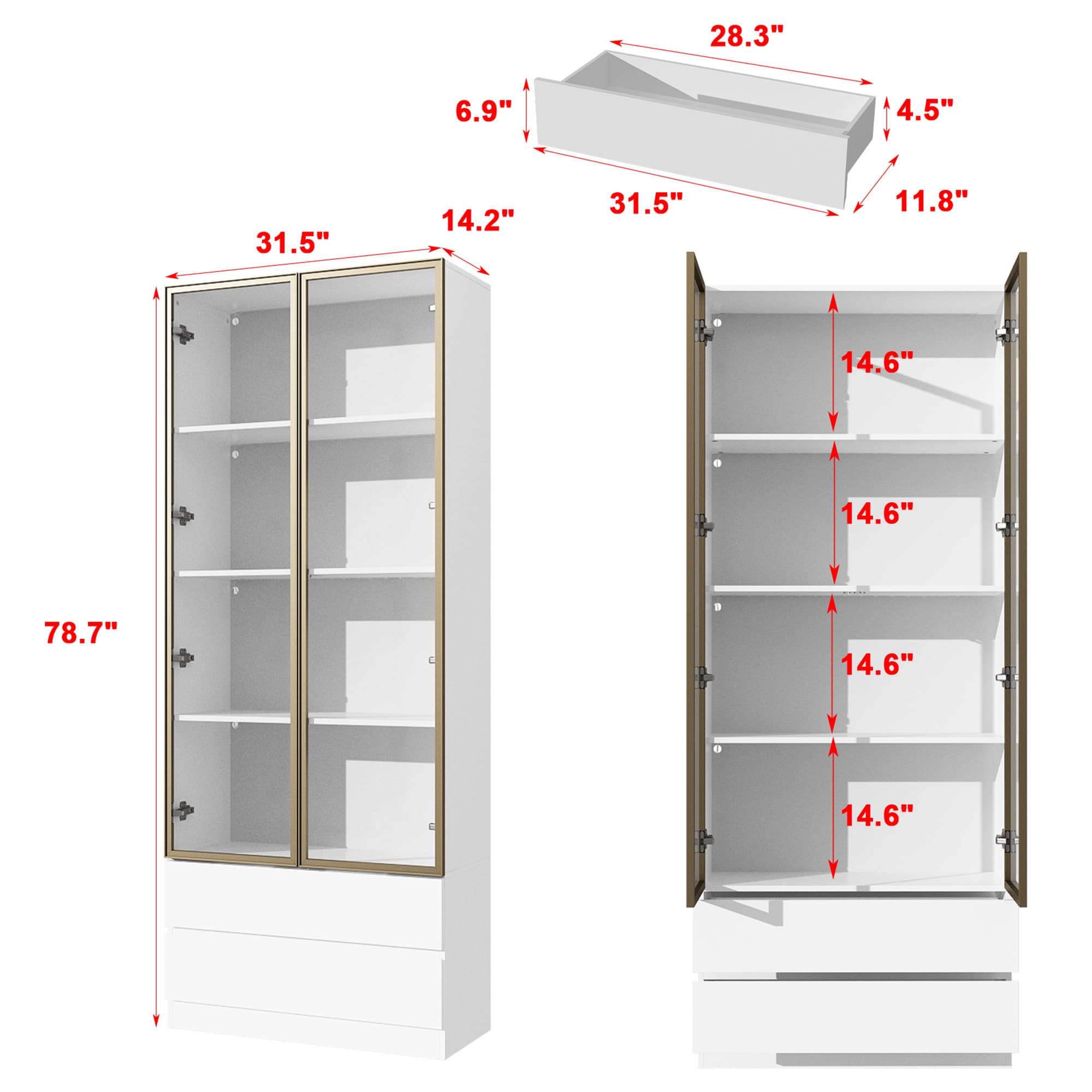 FUFU&GAGA KF020375-02 bookcases - View #12