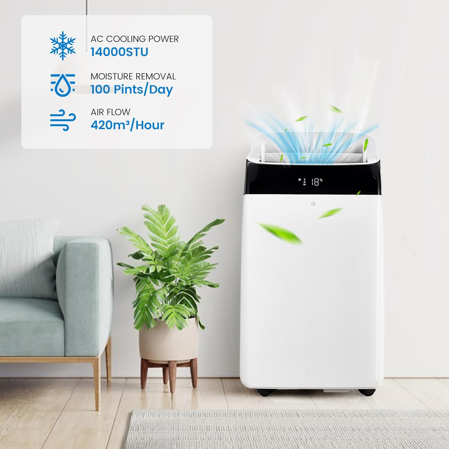 Qeetex LXLS2-PHO-10A14U39 Portable-Air-Conditioners - View #4