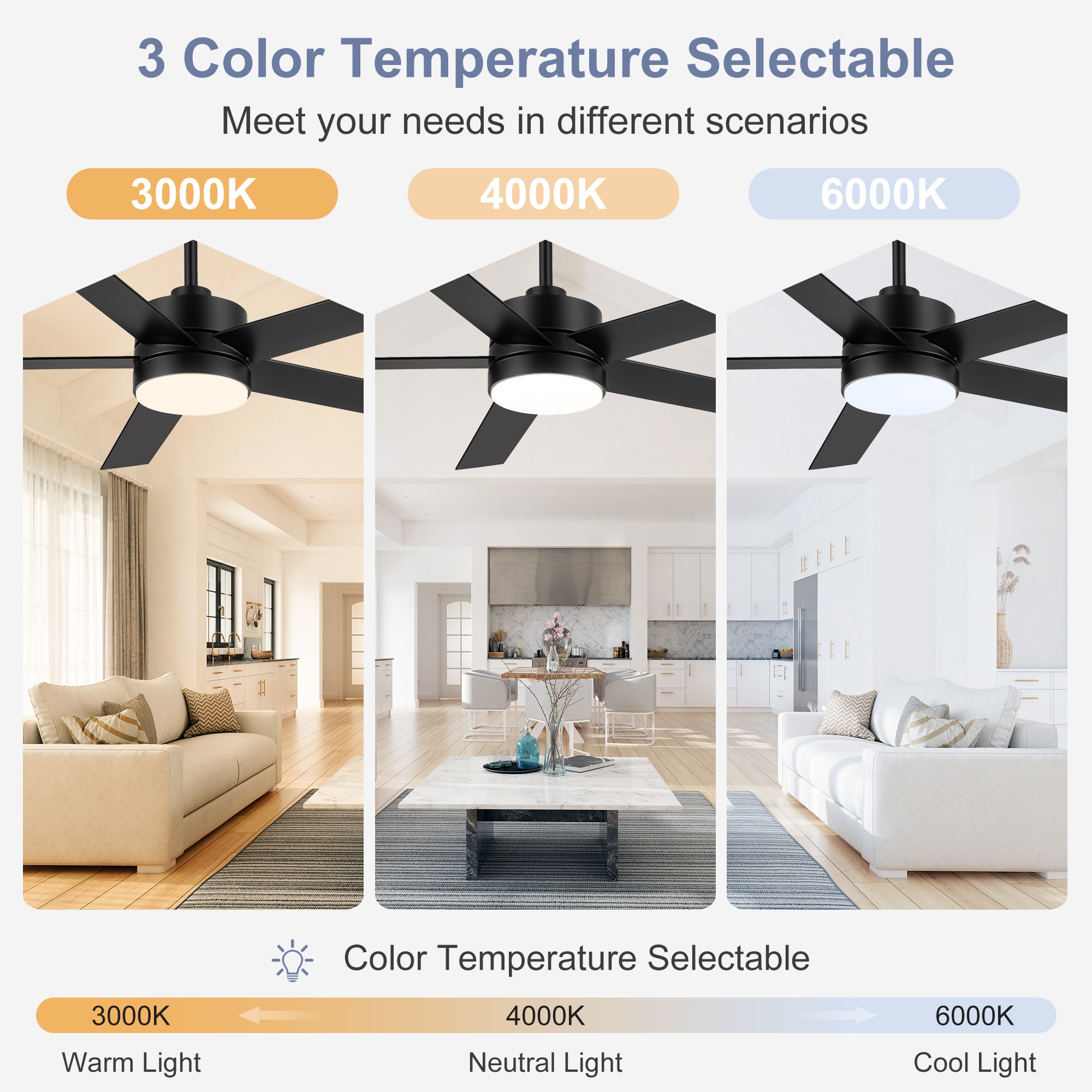 Airsurfer AS-30036-BK-T Ceiling-Fans - View #5