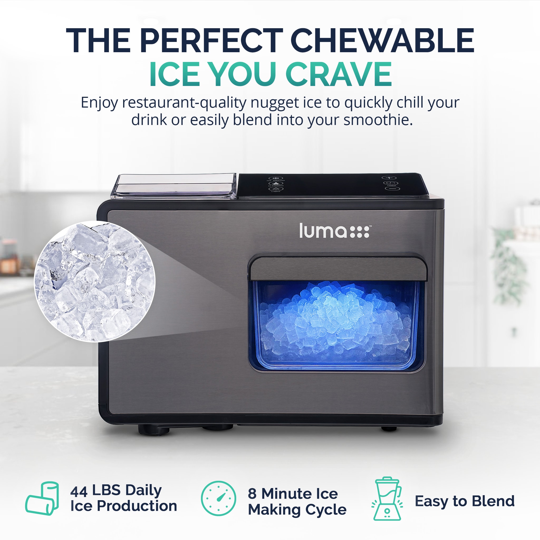 Luma Comfort LIM044BSN0 Ice-Makers - View #2