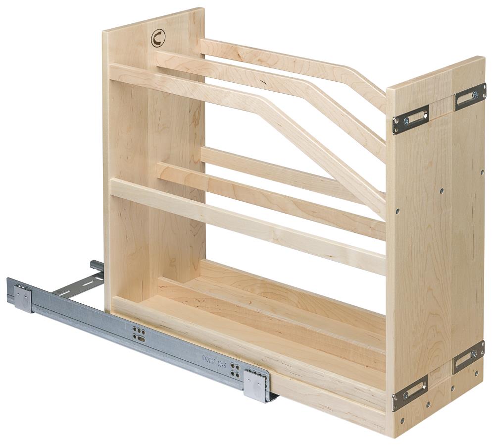 Century Components CC.CTP85PF 8.875-in W x 20-in H Pull Out Wood Soft Close Pull-out Organizer