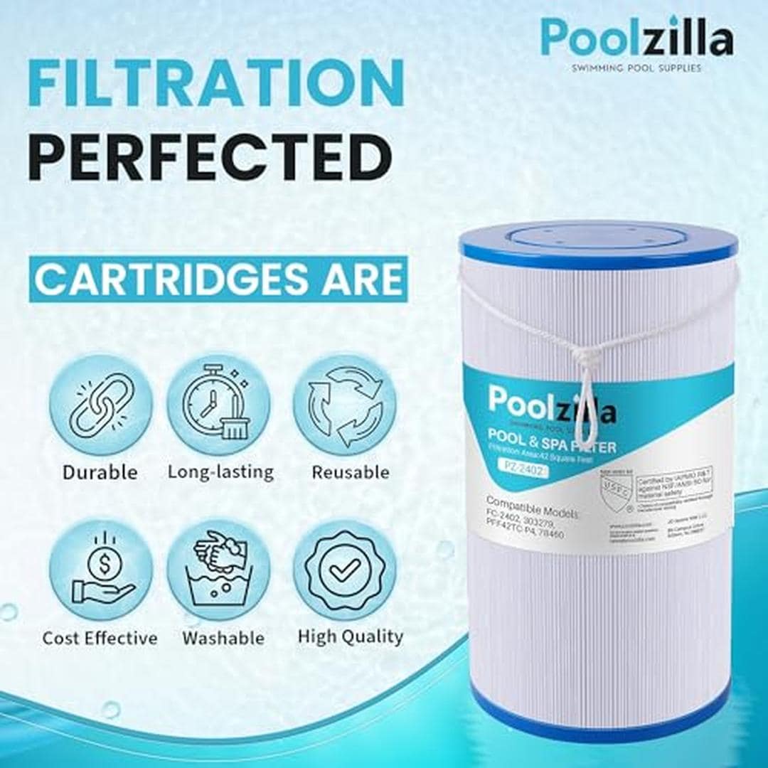 Poolzilla PZ-FC-2402-2PK Pool-Filter-Skim-Sys-Parts - View #5