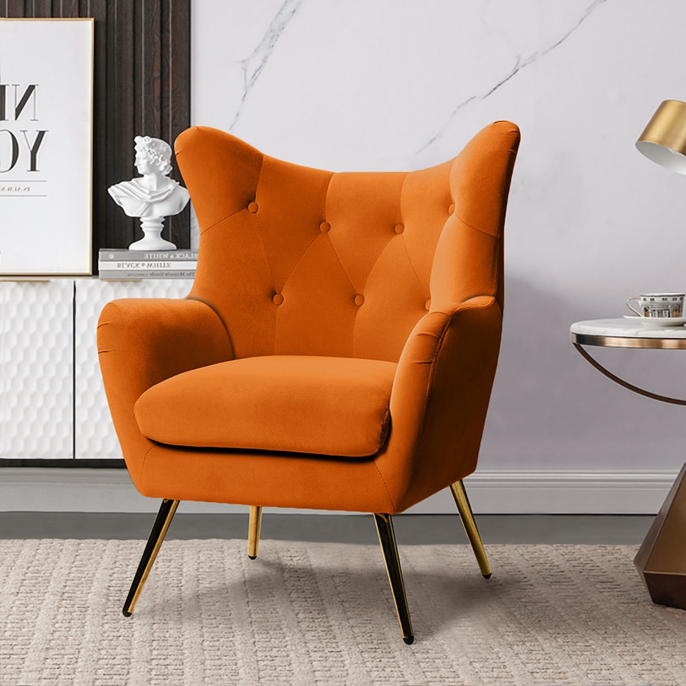 14 Karat Home CHDT0103-ORANGE chairs - View #4