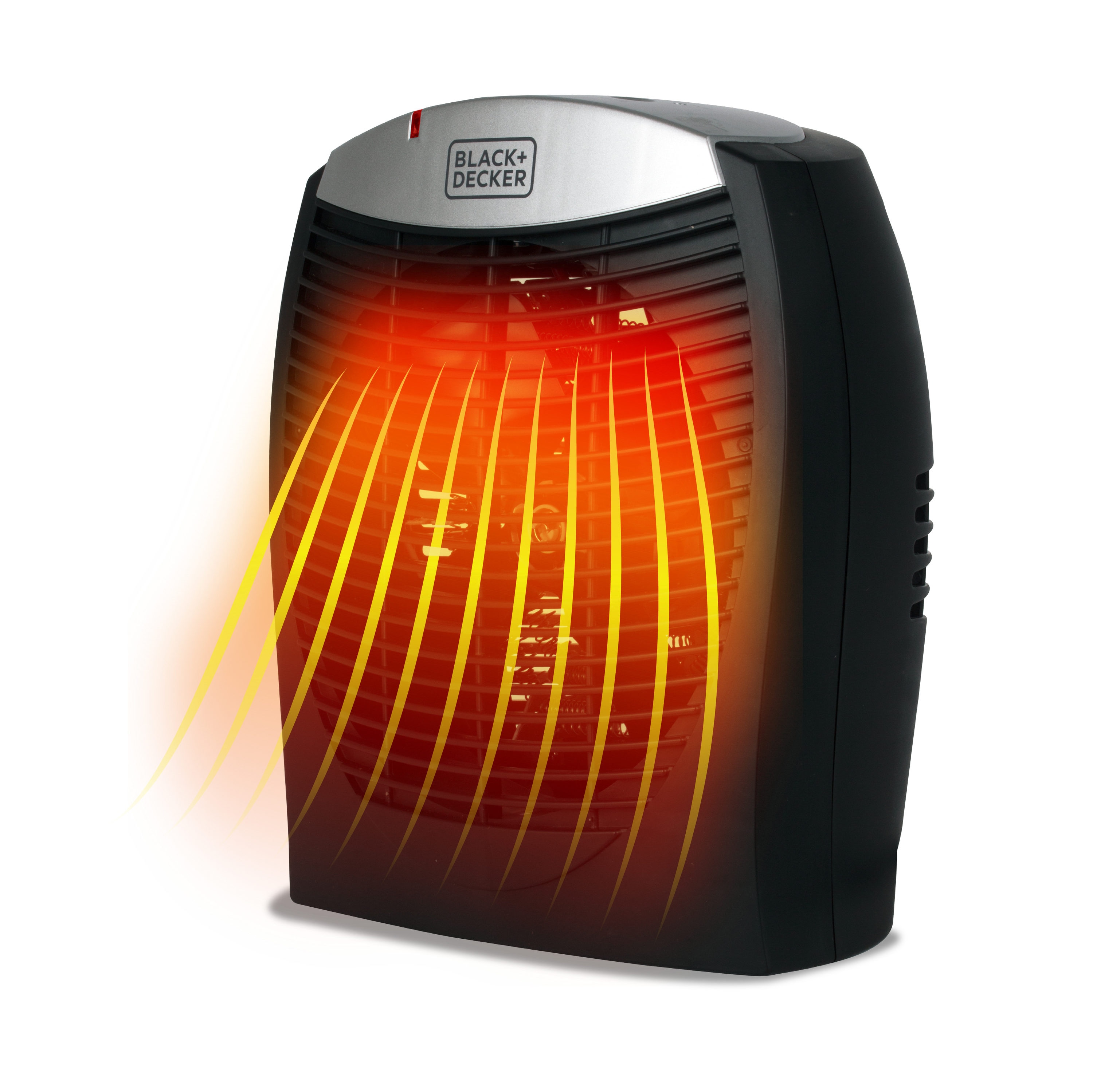 BLACK+DECKER Up to 1500-Watt Fan Compact Personal Indoor Electric Space  Heater in the Electric Space Heaters department at