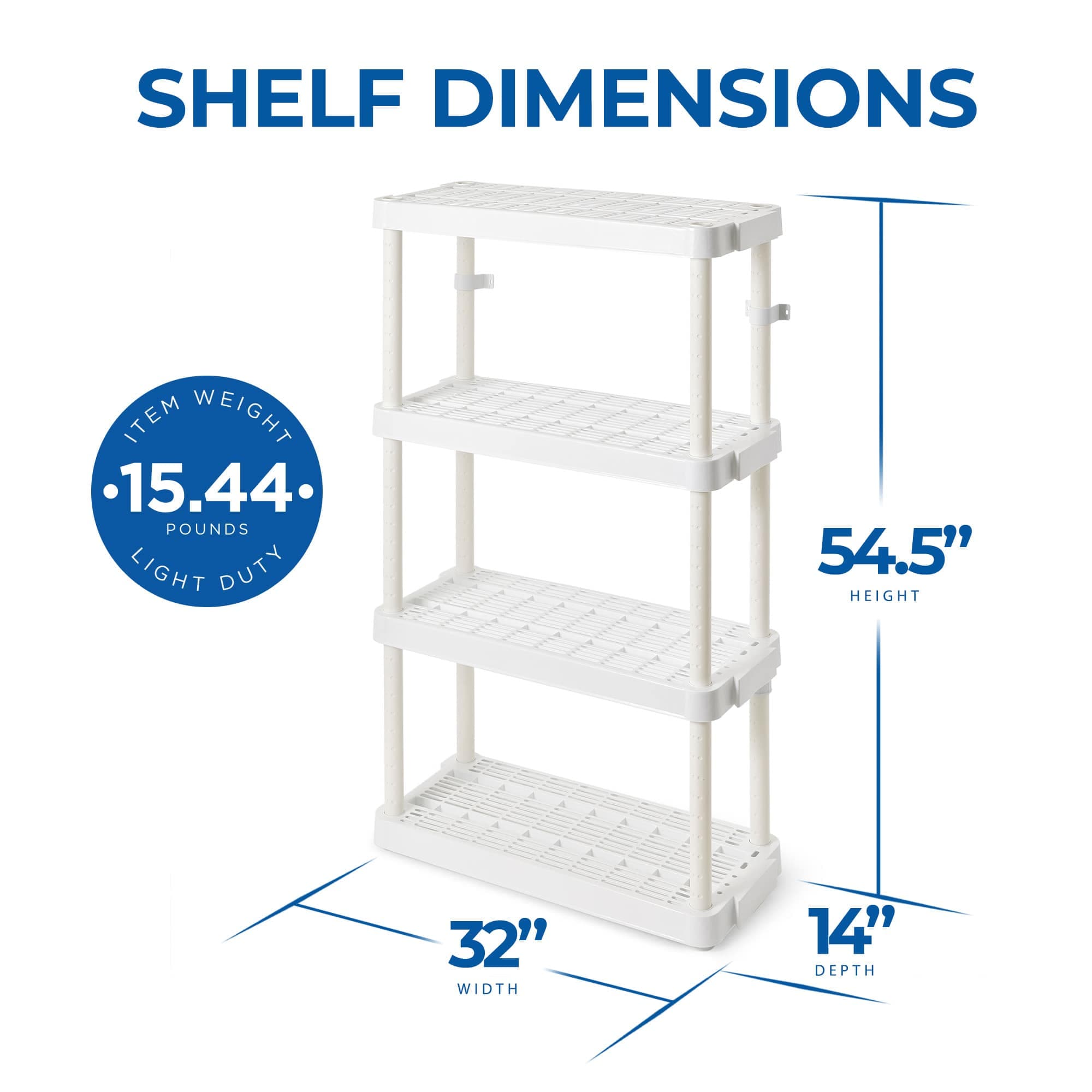 Gracious Living 100694 Free-Standing-Shelving - View #2