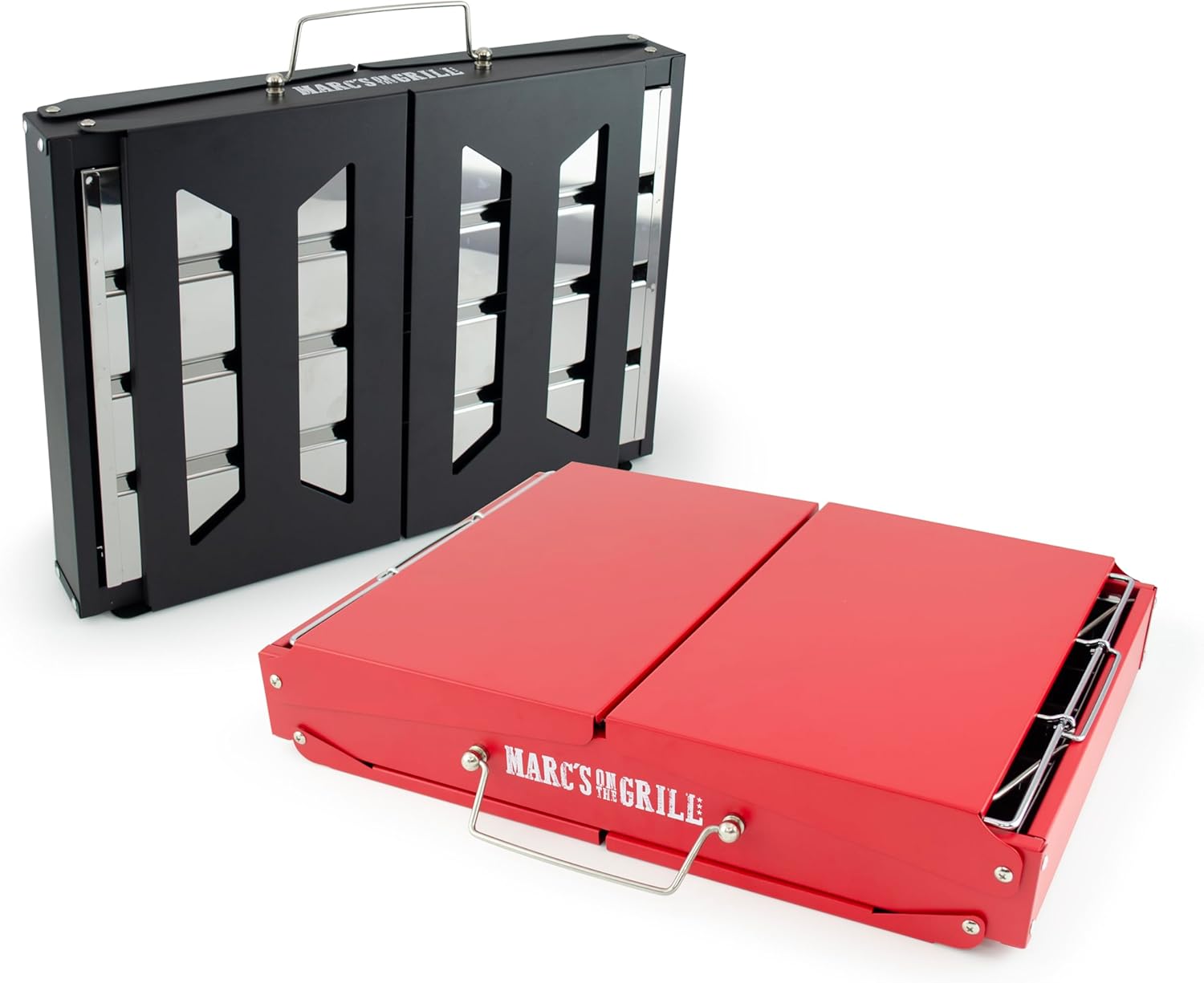 J&V TEXTILES DMO01003 Marc's On The Grill 14-in W Red Charcoal Grill