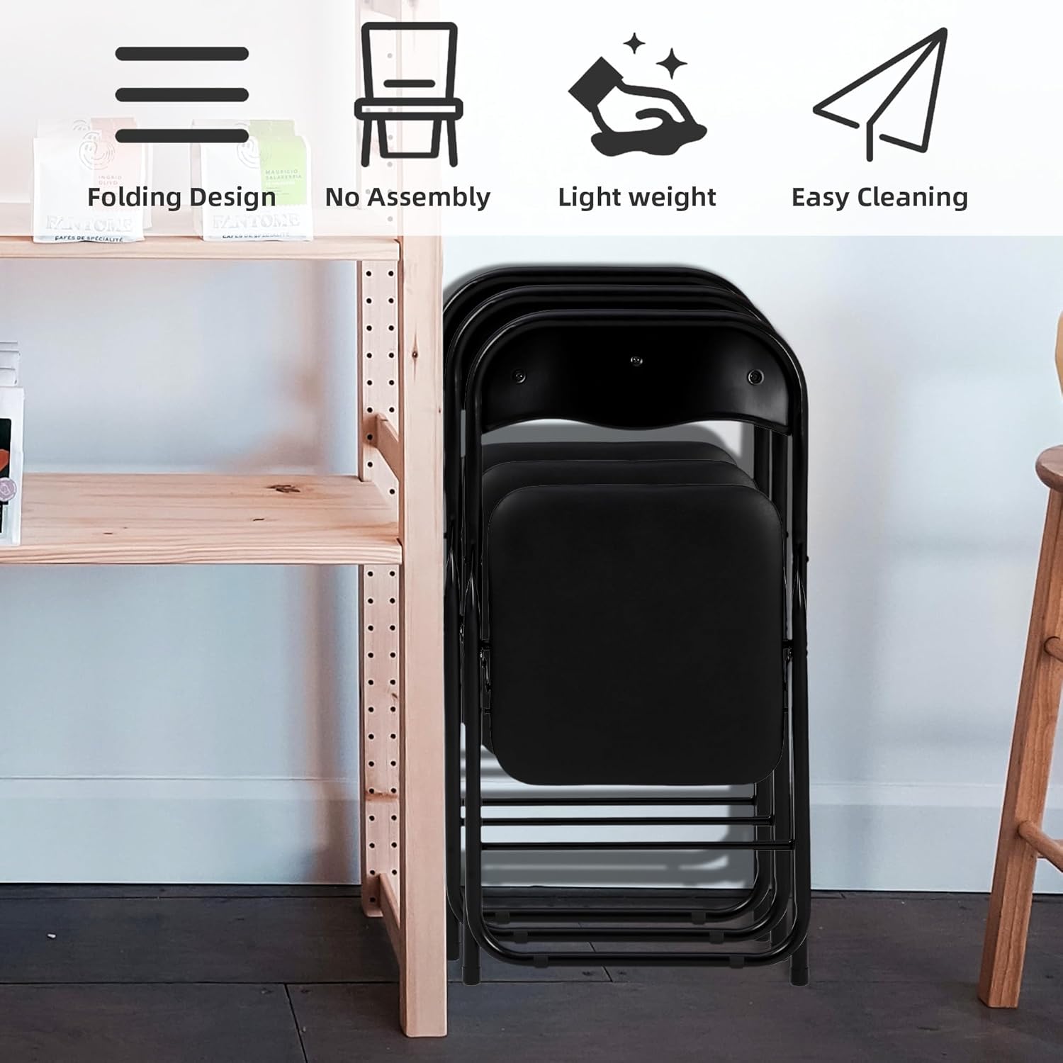 Qeetex DHZ-PHO-14FXN0P8 Folding-Chairs - View #5