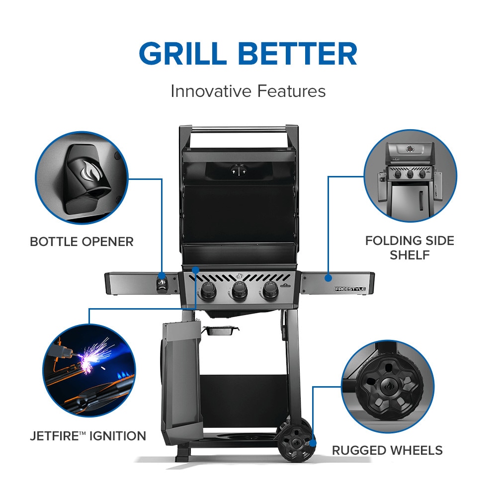 NAPOLEON F365DNGT Gas-Grill - View #6