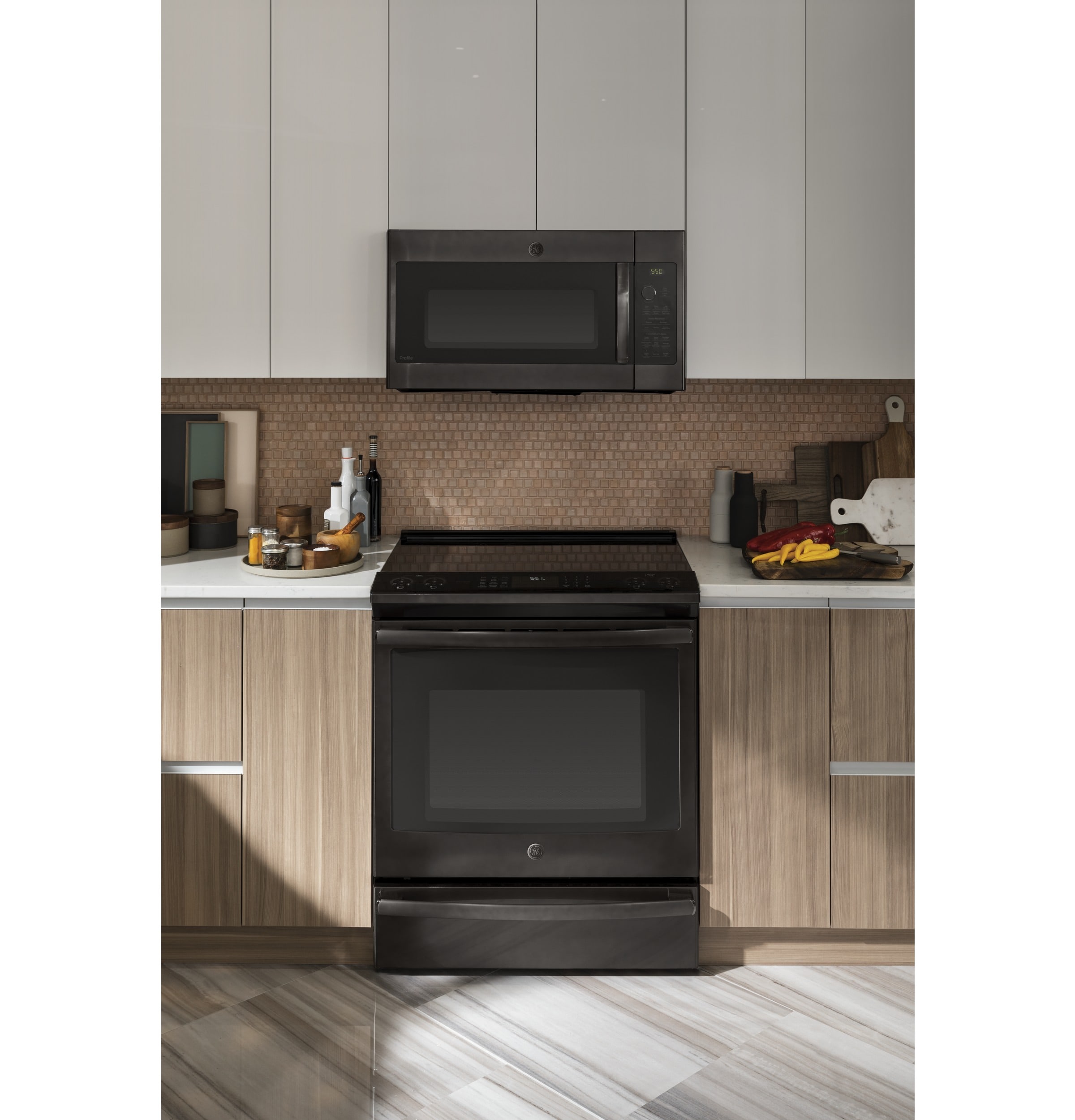 GE Profile 1.7 Cu. Ft. Over the Range Microwave in Stainless Steel with Air  Fry PVM9179SRSS - The Home Depot