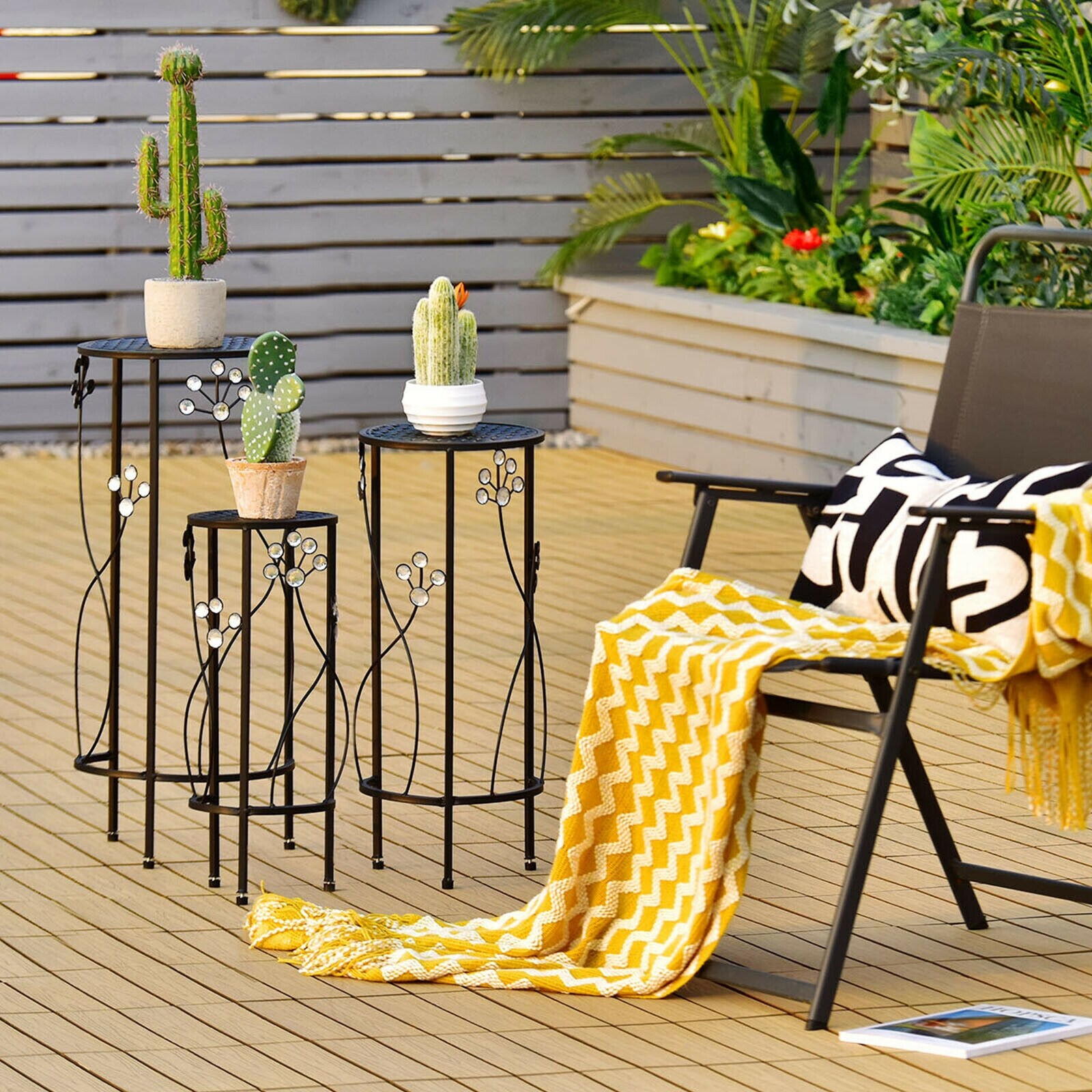 Forclover CTWE-NP10276BK Plant-Stand - View #3