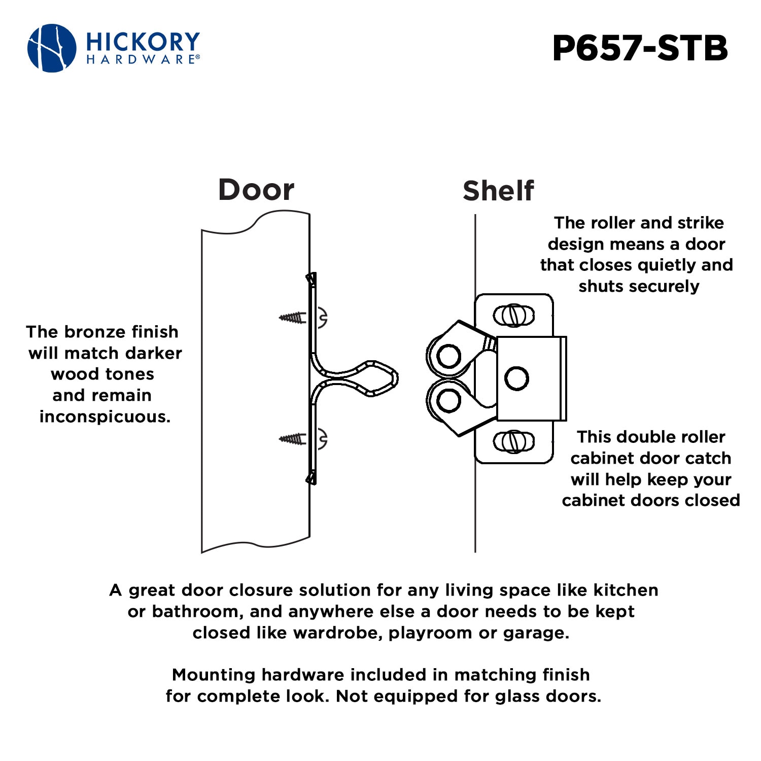 Hickory Hardware P657-STB Cabinet-Hardware-Acessories - View #4