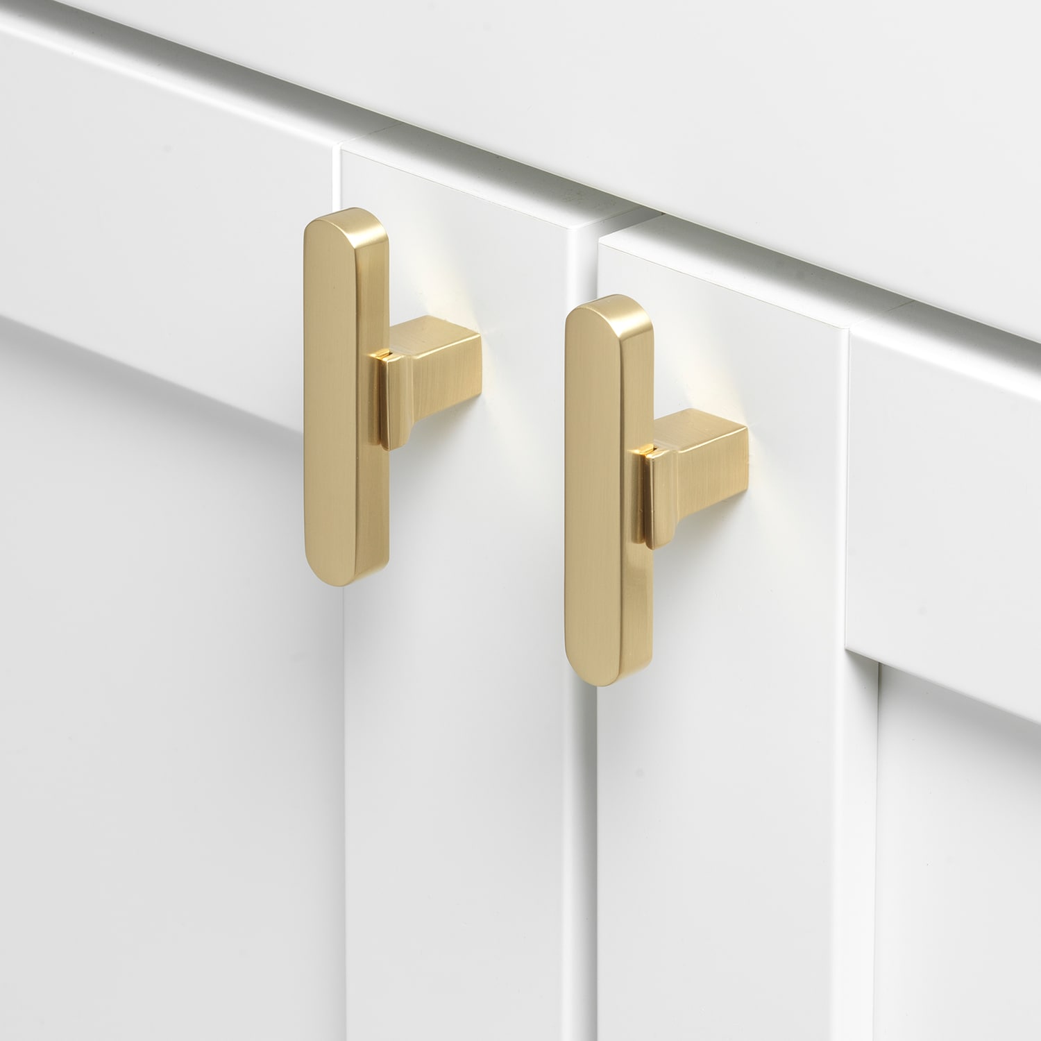 GlideRite Hardware 4842-T-CHPG-10 Cabinet-Knobs - View #3