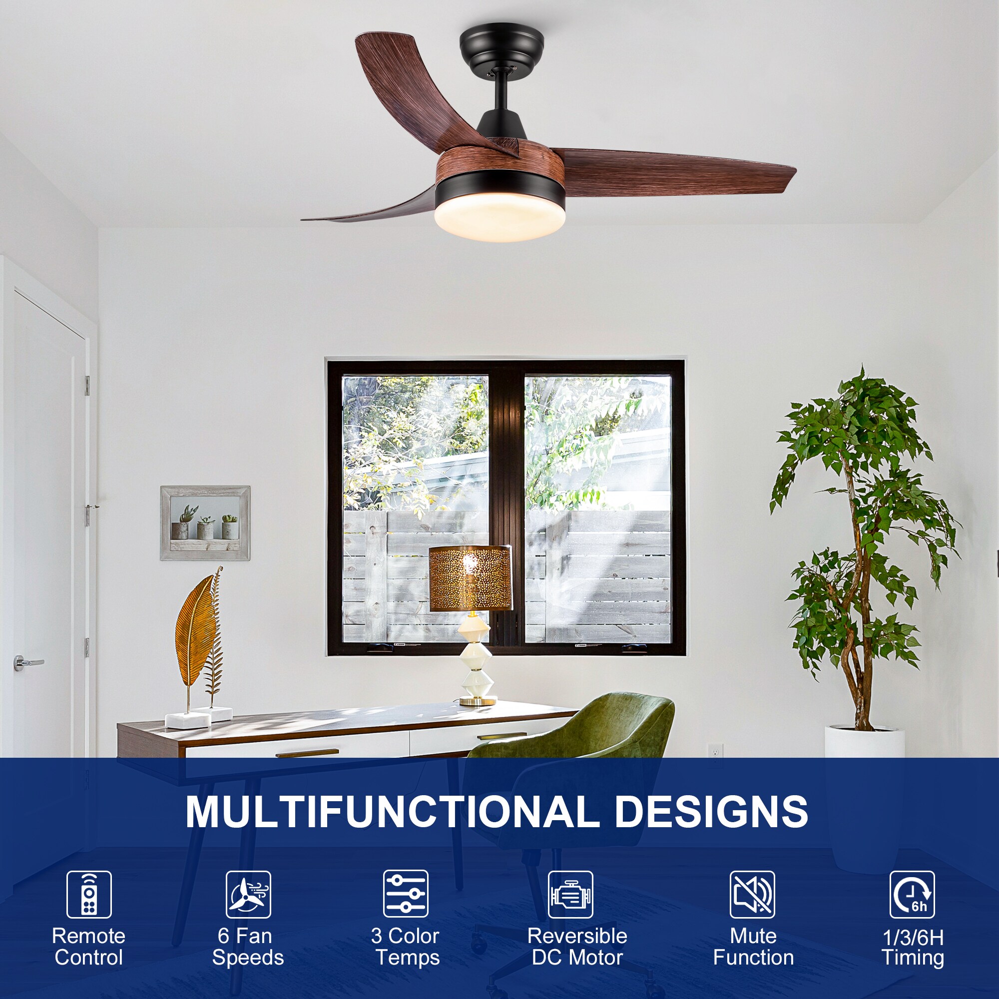 YUHAO LSDC1053BKM422 Ceiling-Fans - View #3