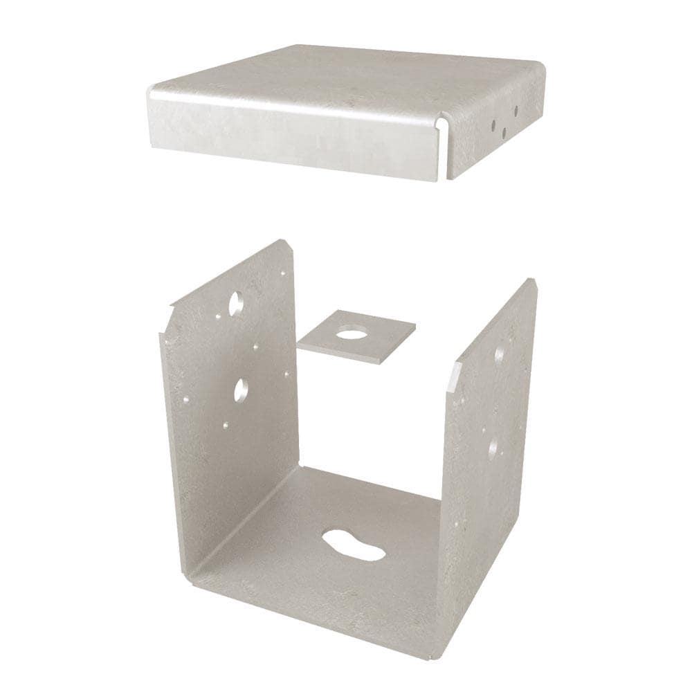 USP PAU66-SS 6-in x 6-in Stainless Steel Wood To Concrete (Cast In Place) Base