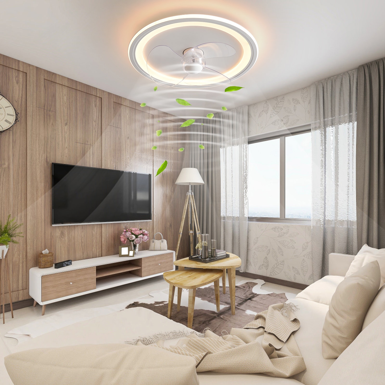 Oukaning HG-HCXLST-4666-US Ceiling-Fans - View #2