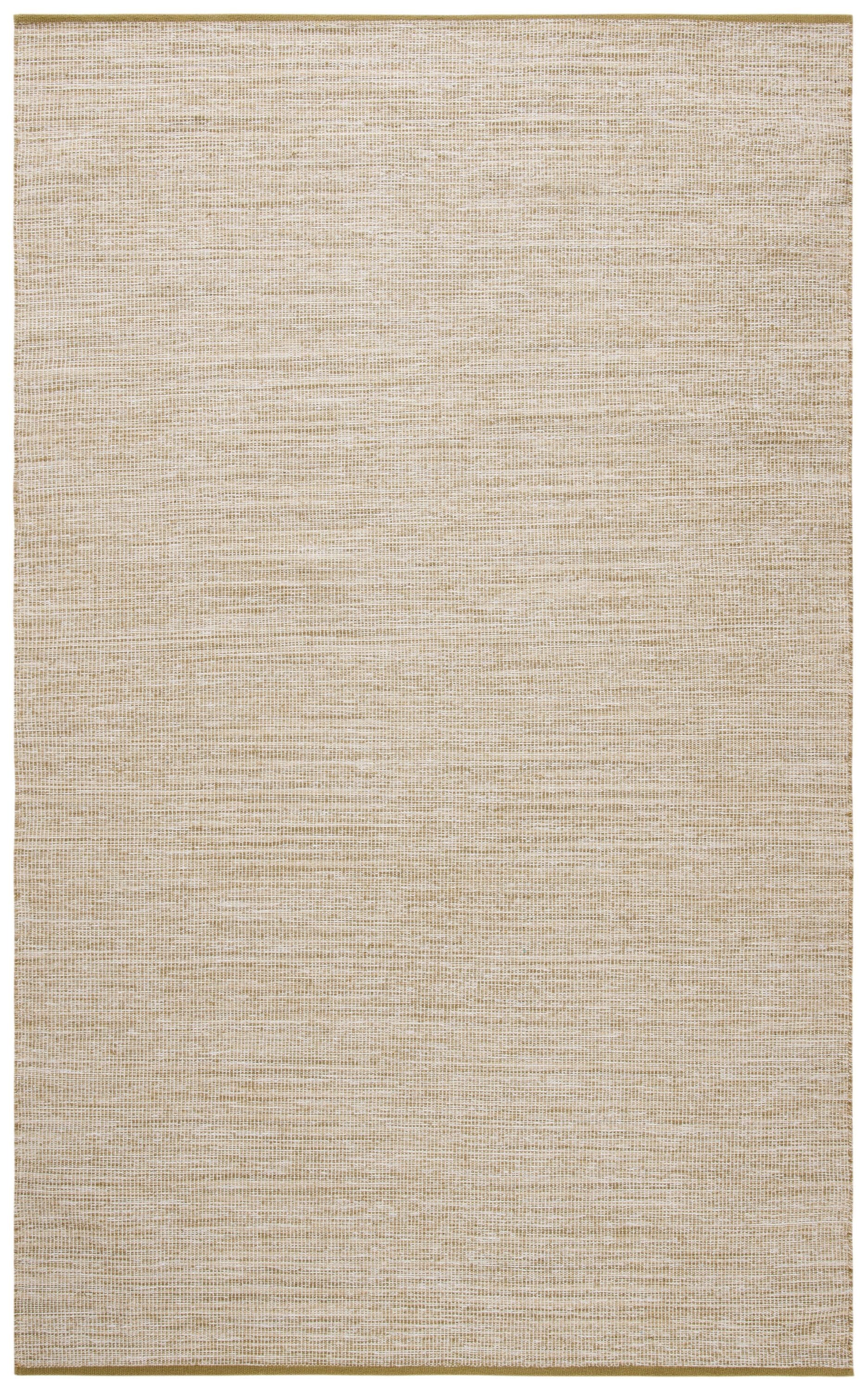 Safavieh MTK250Y-6 Montauk Sigurosk 6 x 9 (ft) Cotton Green Olive Rectangular Indoor Solid Area rug