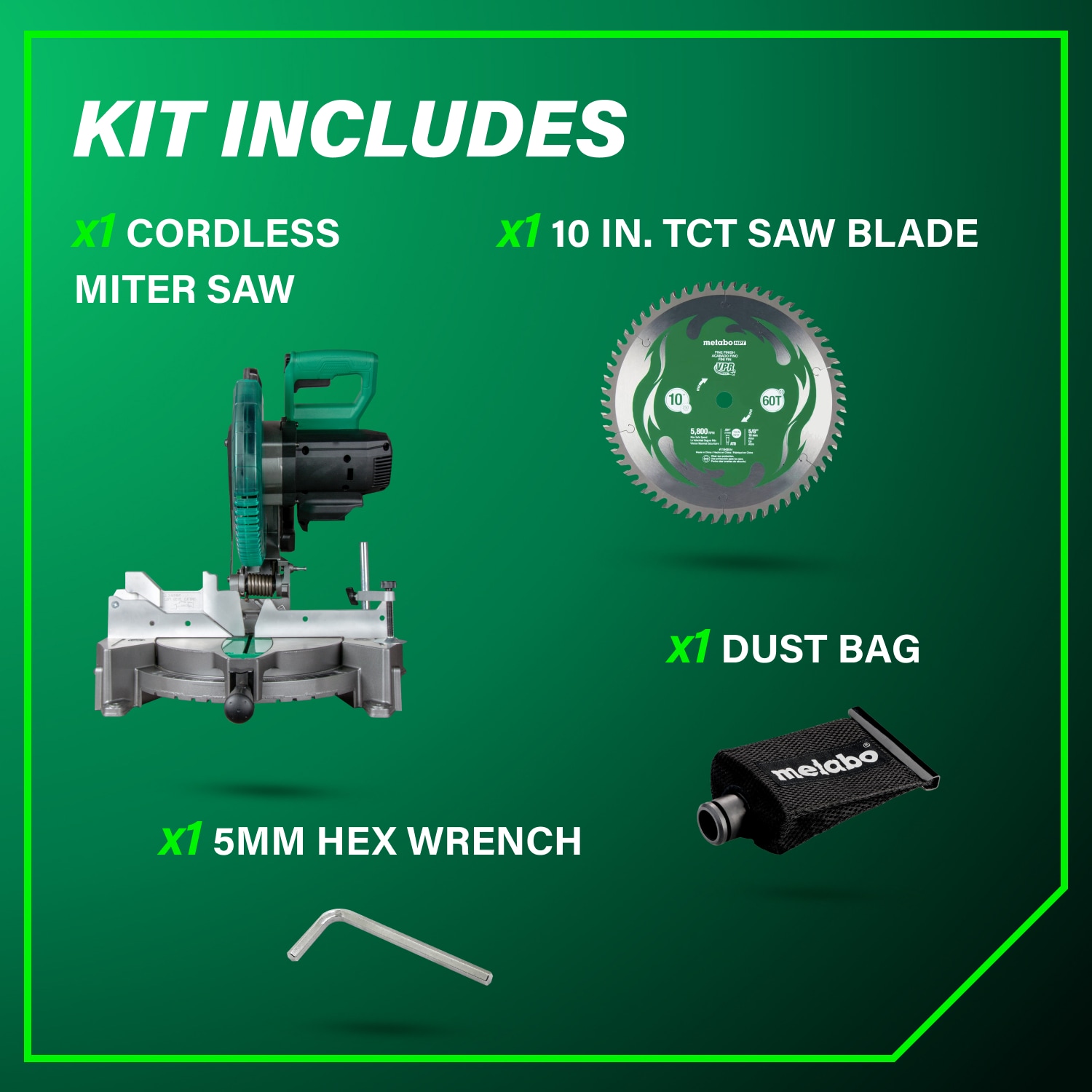 Metabo HPT C1810DFAQ4M b100060 - View #5