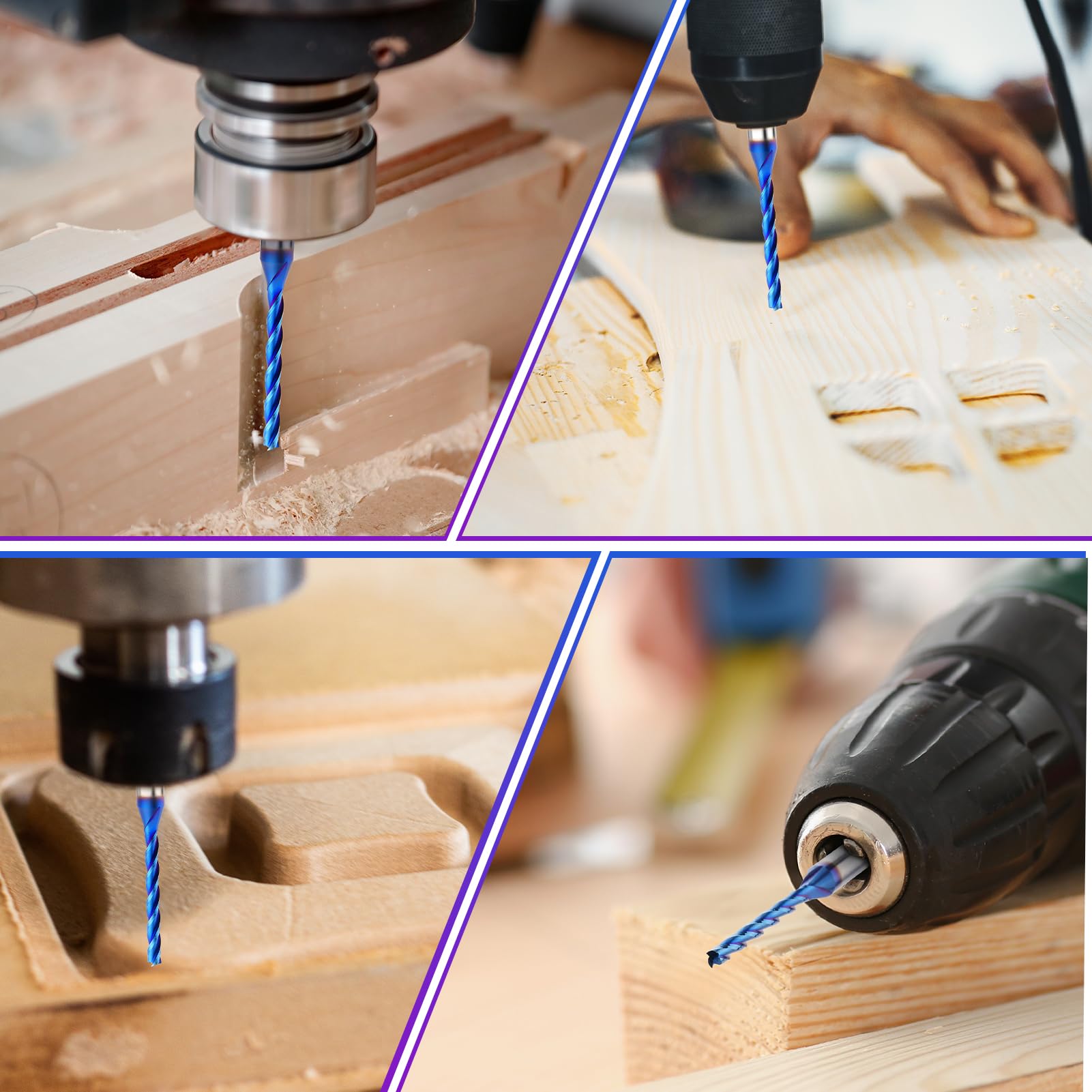 SenQWFa LDC0821C205 Straight-Mortising-Router-Bits - View #6