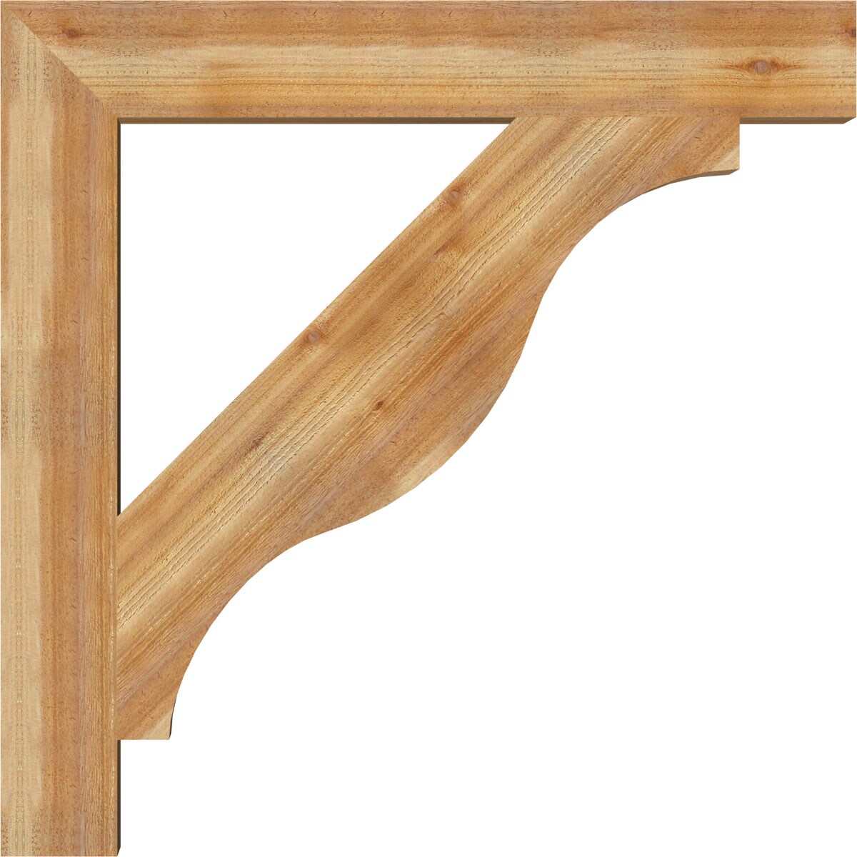 Ekena Millwork BKT06X44X44FST05RWR Exterior-Brackets-Braces - View #3