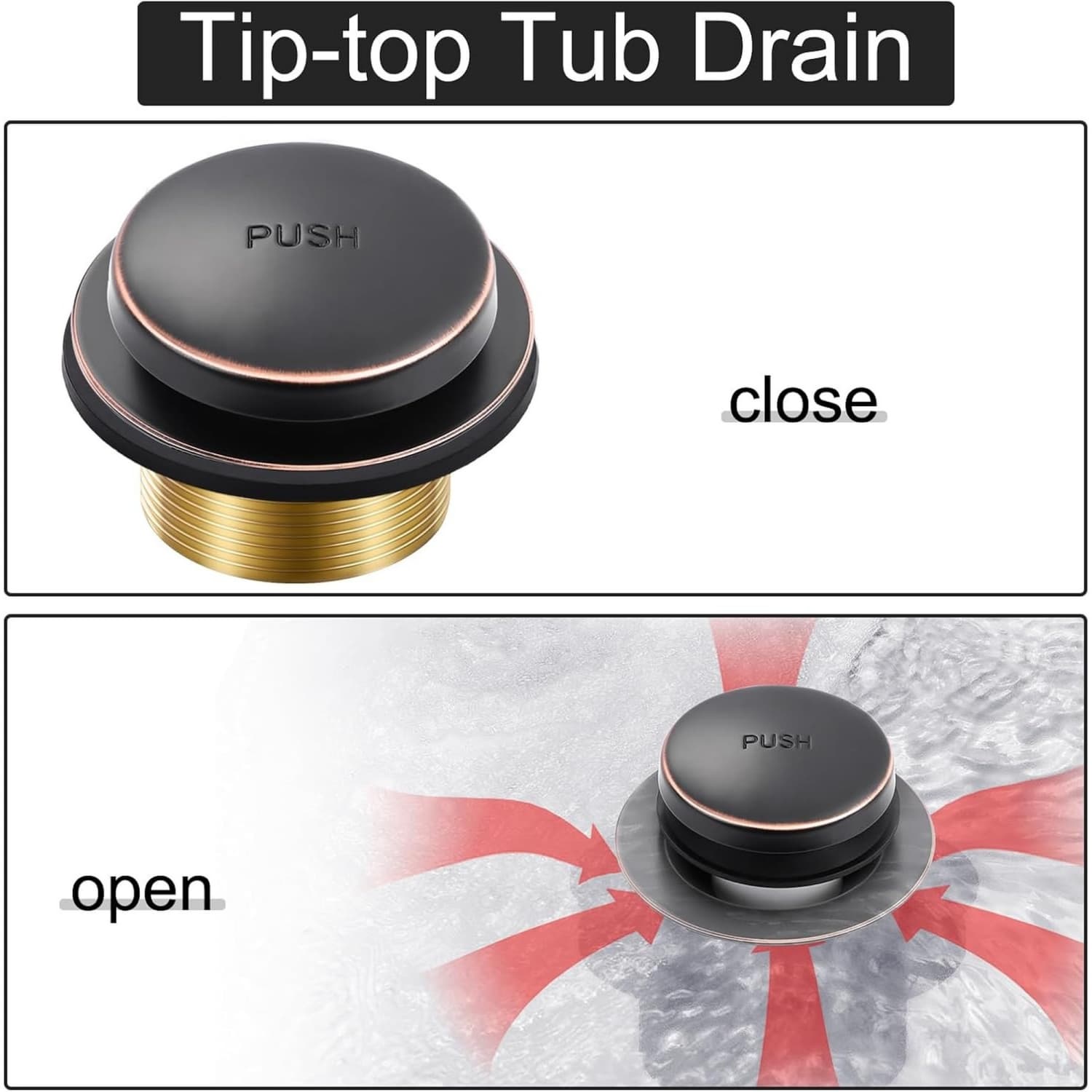OGETFUUR L5ZQYA521PBD06 Tub-Drain - View #4