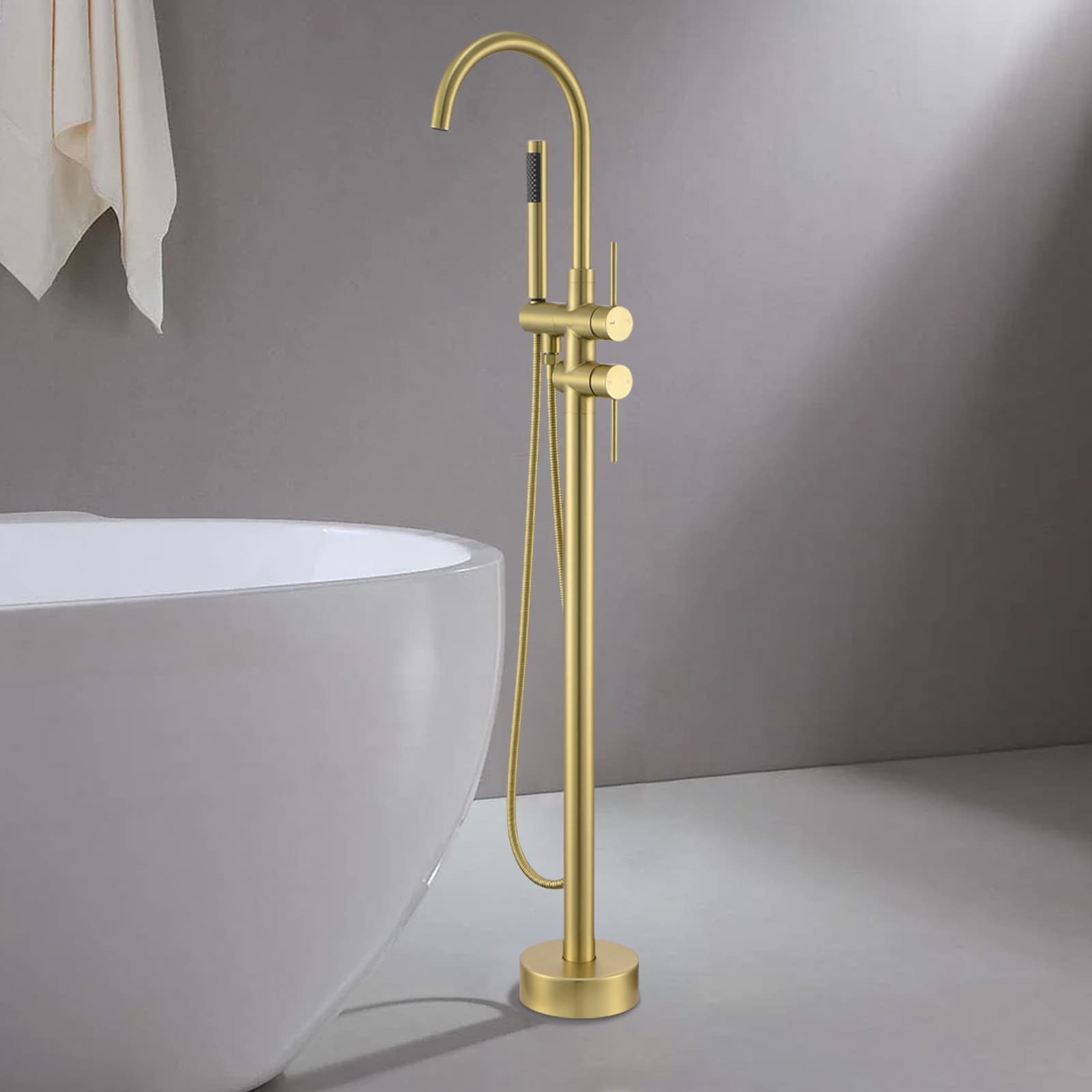 Flynama FLNK0853Q Roman-Tub-Faucets - View #10