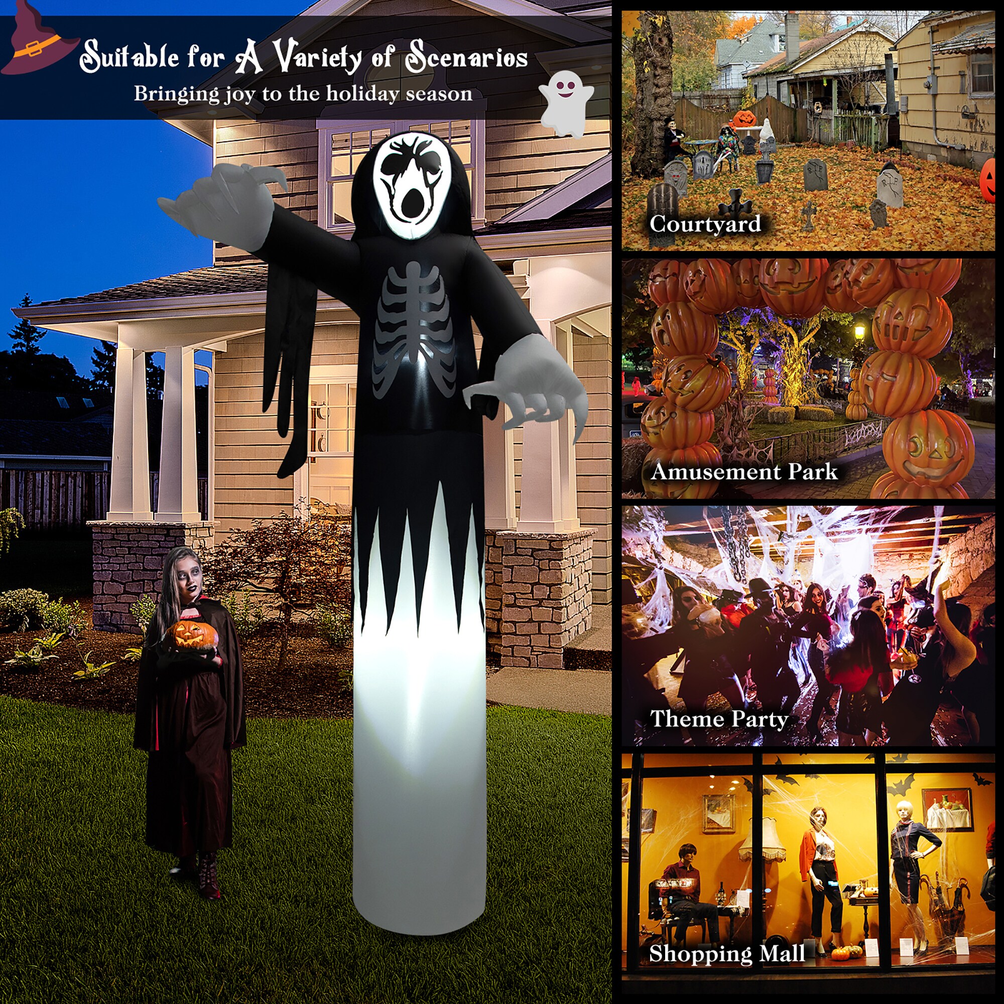 Costway TX10010US Outdoor-Halloween-Decor - View #7