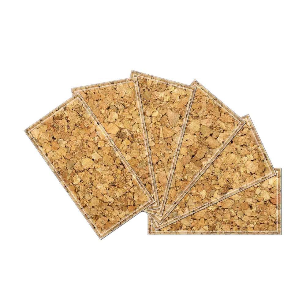 Instant Mosaic 3570101 Upscale Designs 64-Pack Multicolor 3-in x 6-in Glossy Glass Random Wall Tile