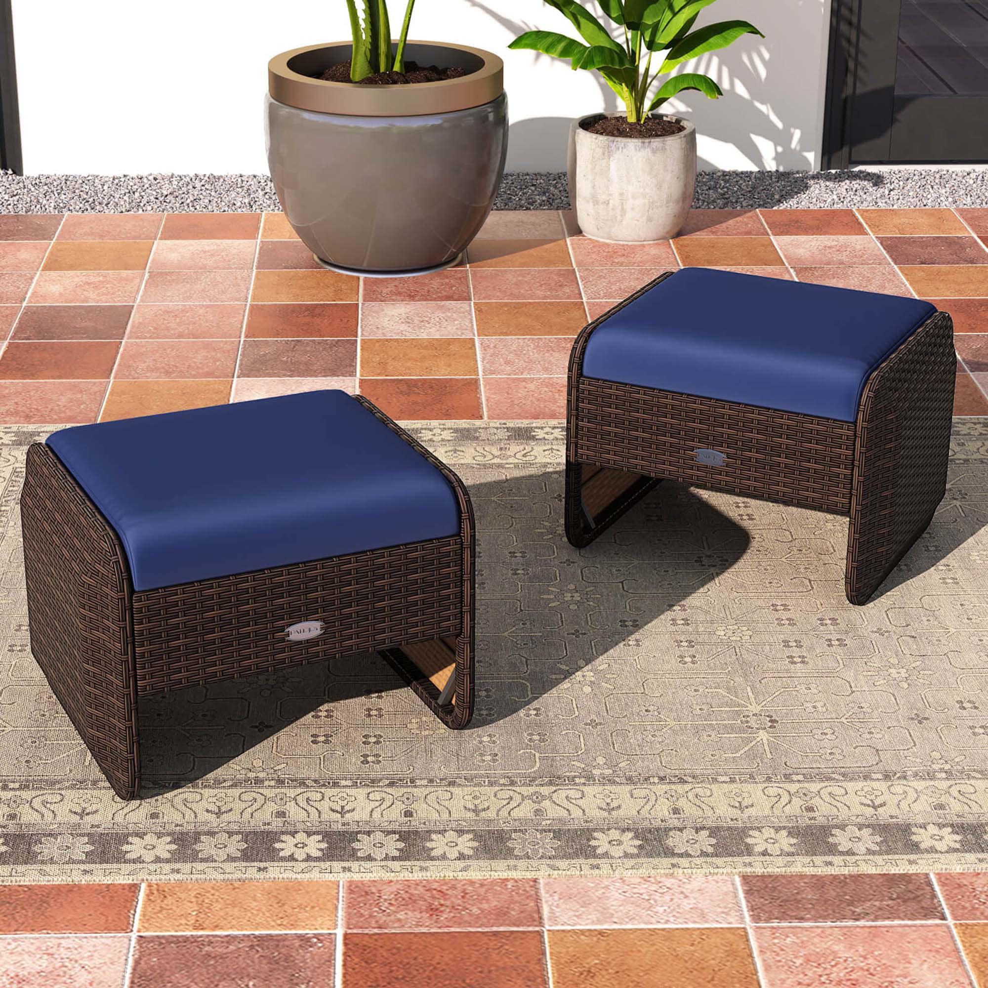 Costway HCST05802 Stools-Ottomans - View #9