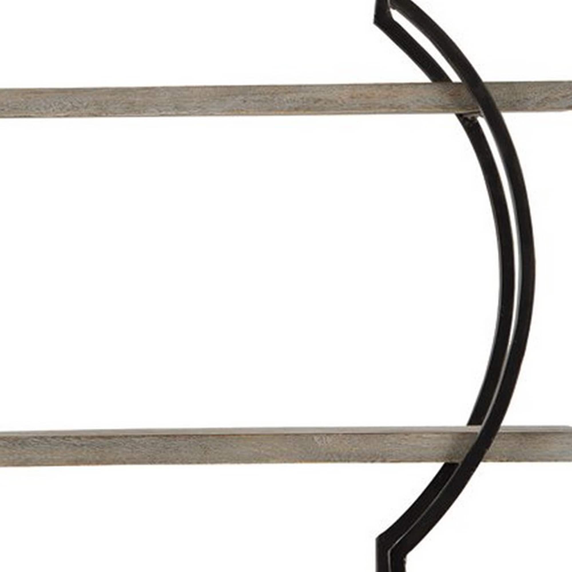 Benzara BM227145 Wall-Mounted-Shelving - View #2