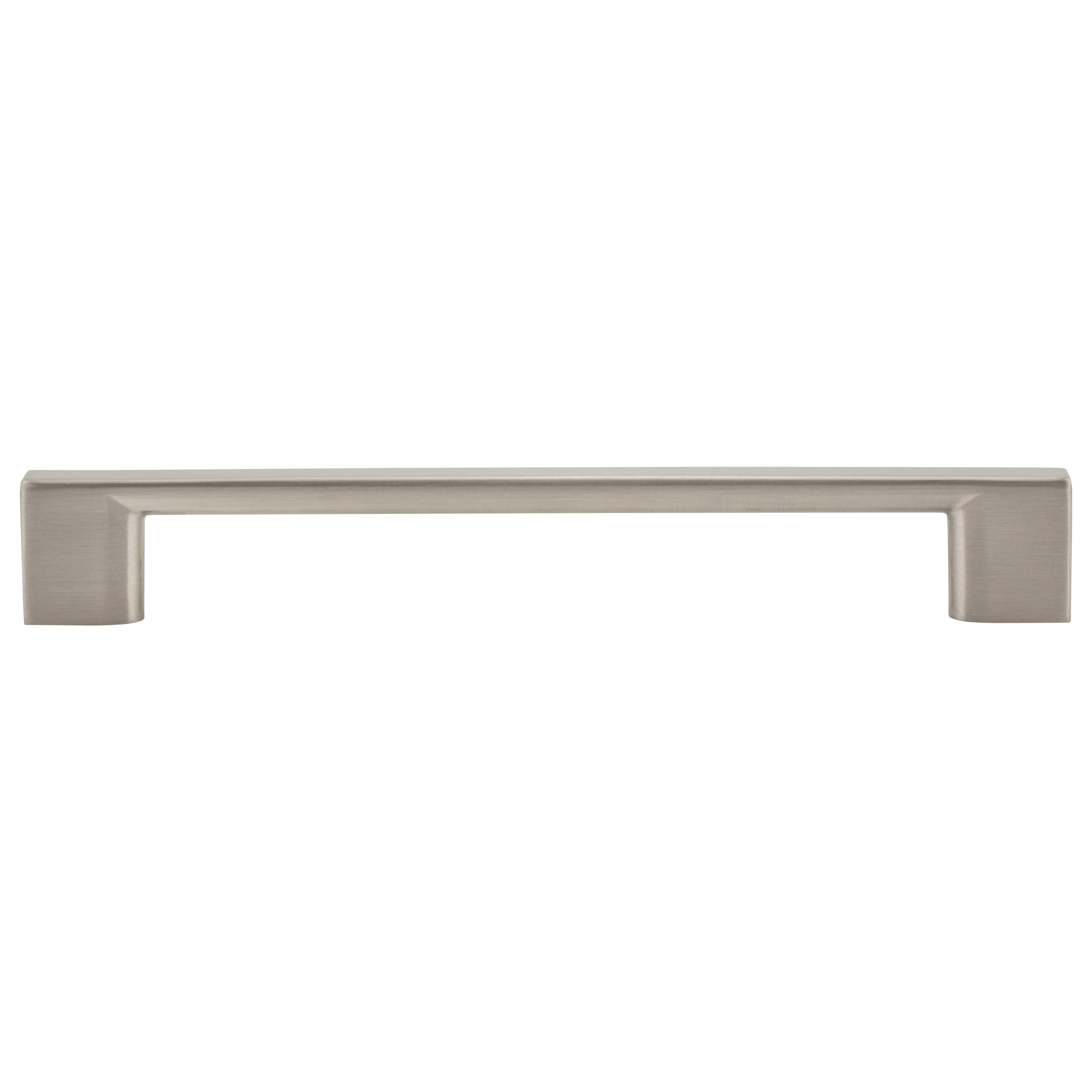 Villa Valentina VV12160SN No. 12 6-5/16-in , 160mm Center to Center Satin Nickel Square Bar