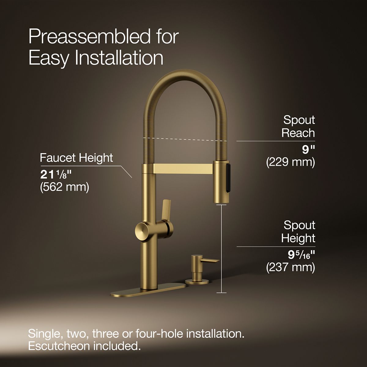 KOHLER R26735-SD-2MB Kitchen-Faucets - View #3