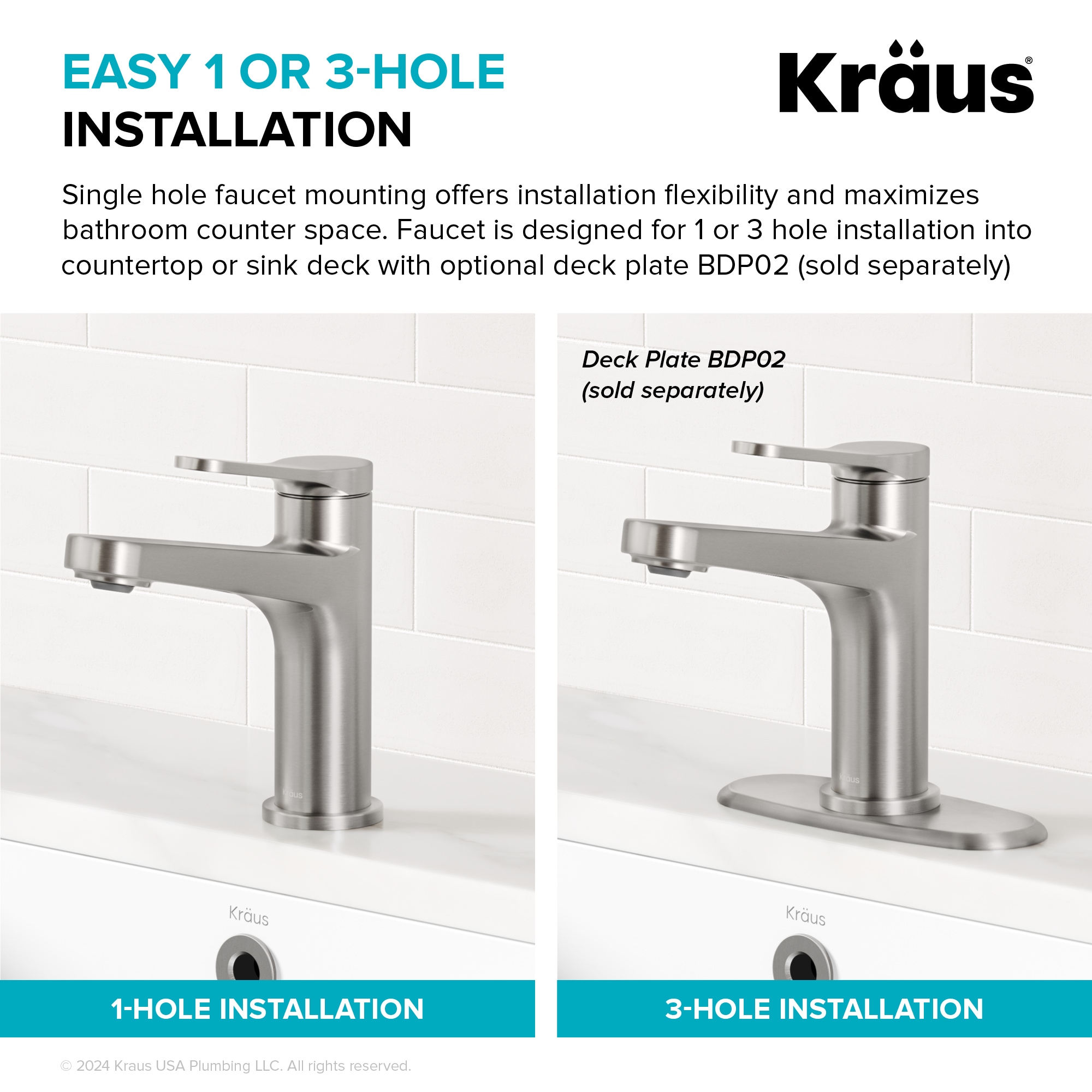 Kraus KBF-1411SFBBMB Lavatory-Faucets - View #10