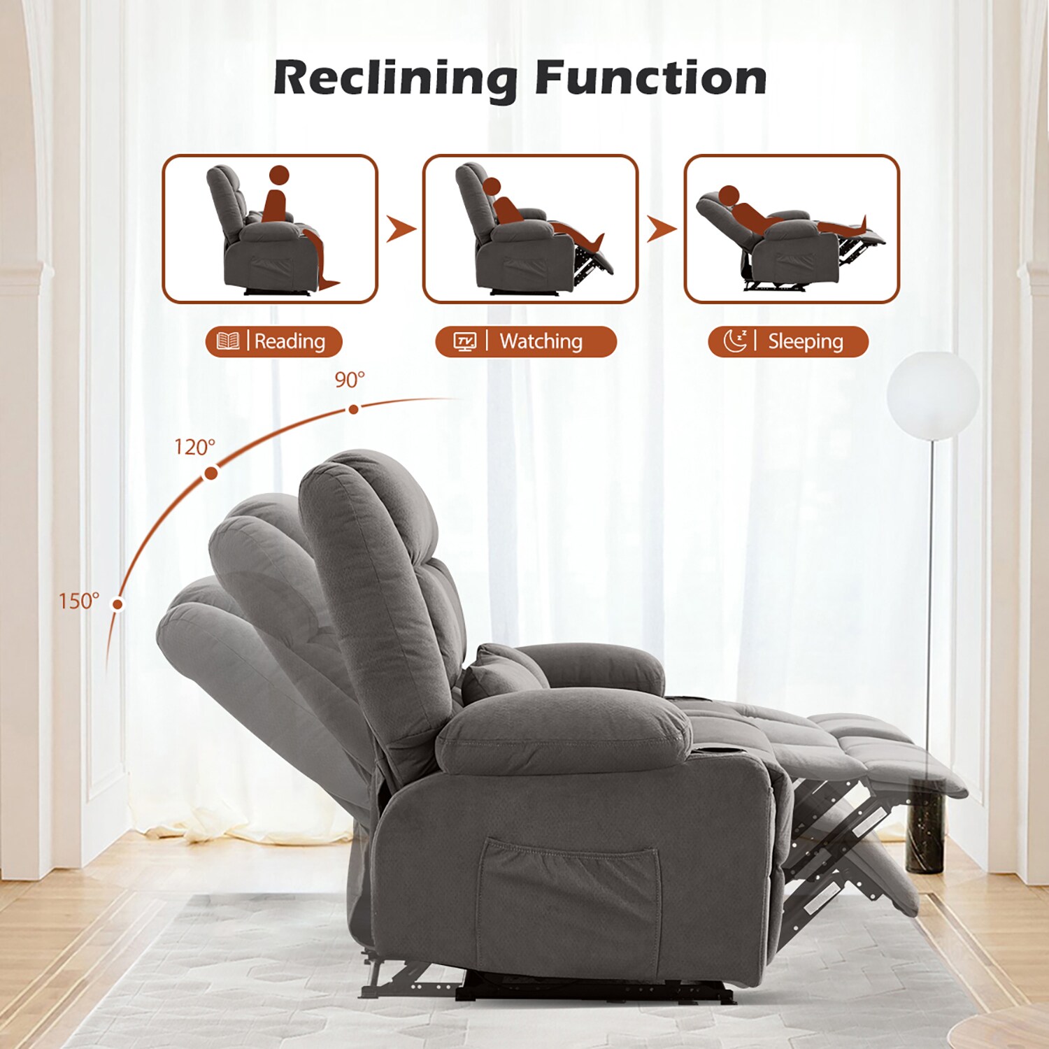 GZMR GZ-W1803RC24 recliners - View #8