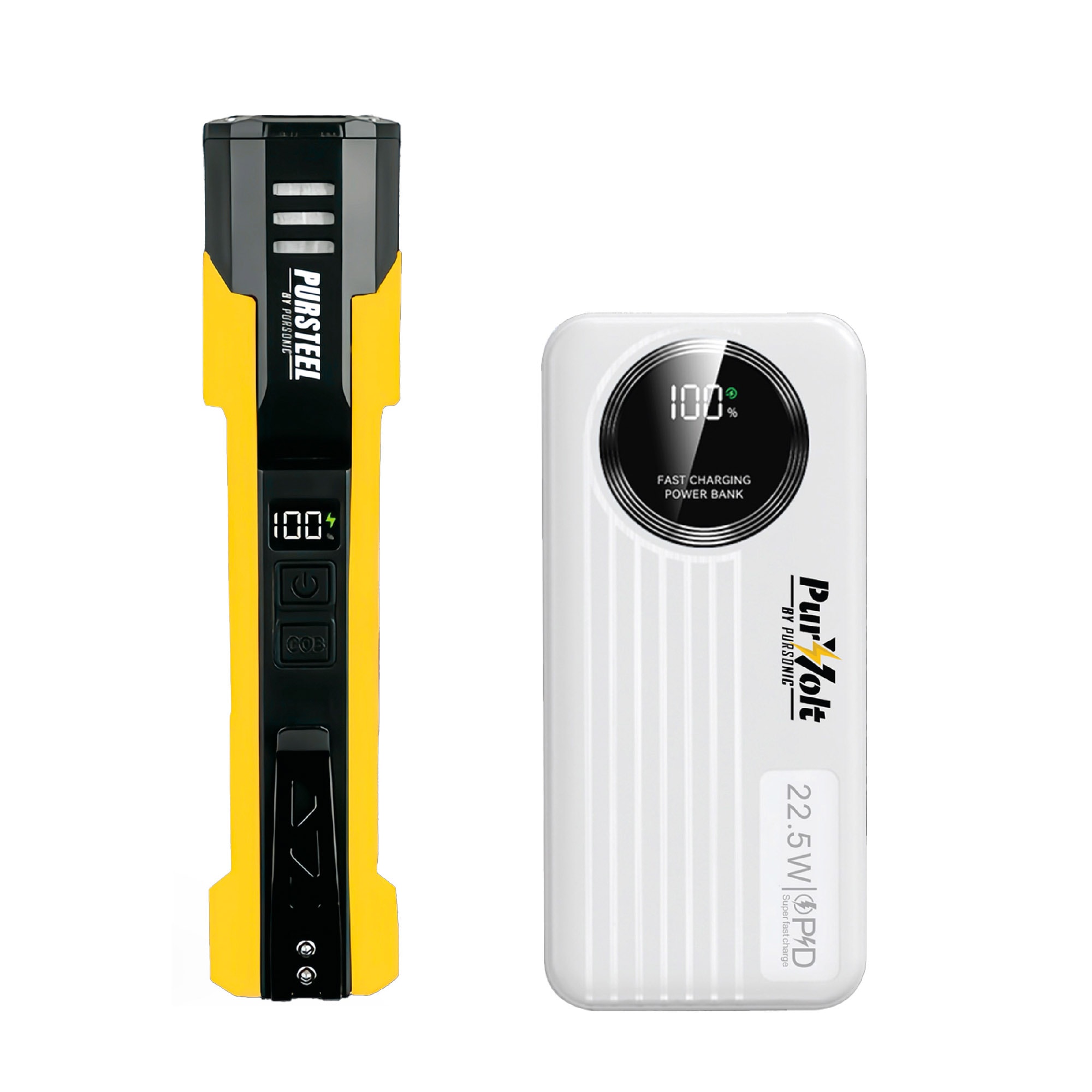 Pursonic Emergency Prep Bundle Power and Light for Any Situation #PSFL3-PBM10