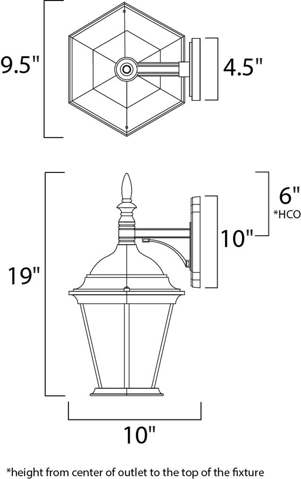 Maxim Lighting 65104RP Outdoor-Wall-Lighting - View #2