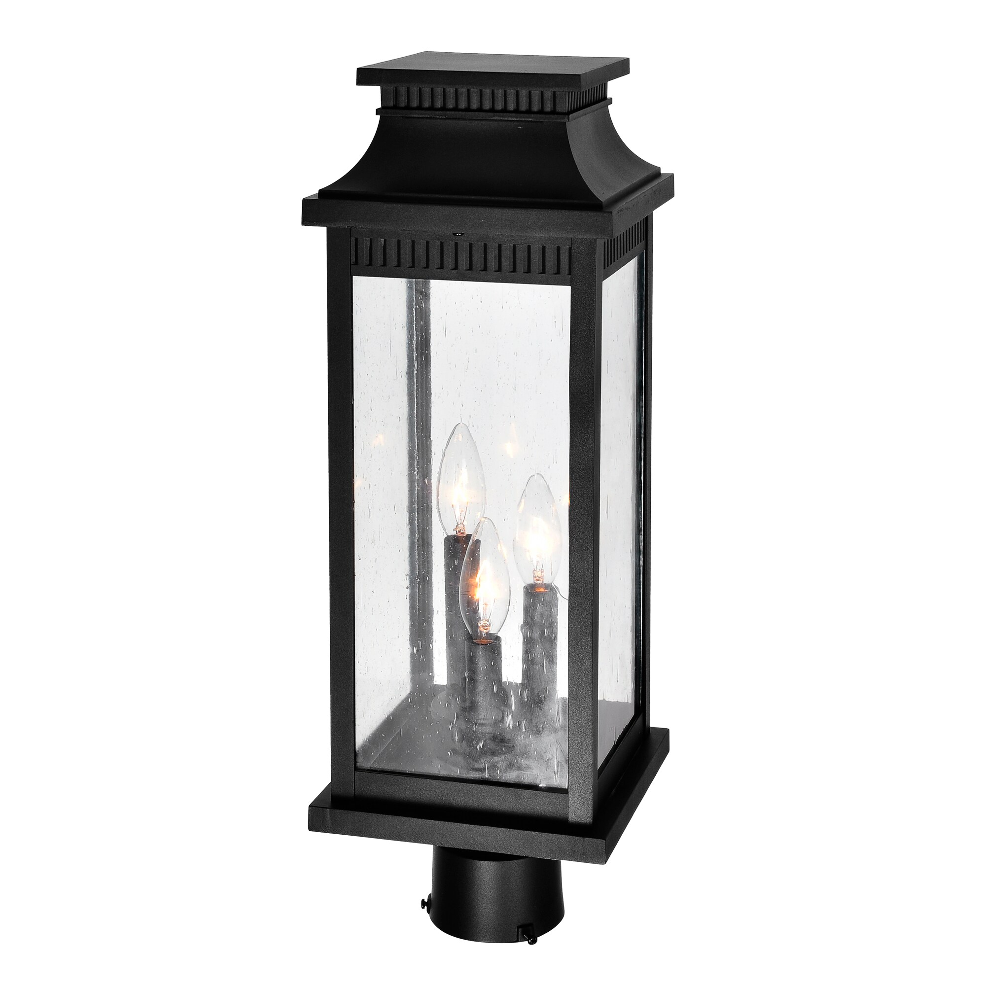 CWI Lighting 0418PT7L-3 Complete-Post-Lights - View #7