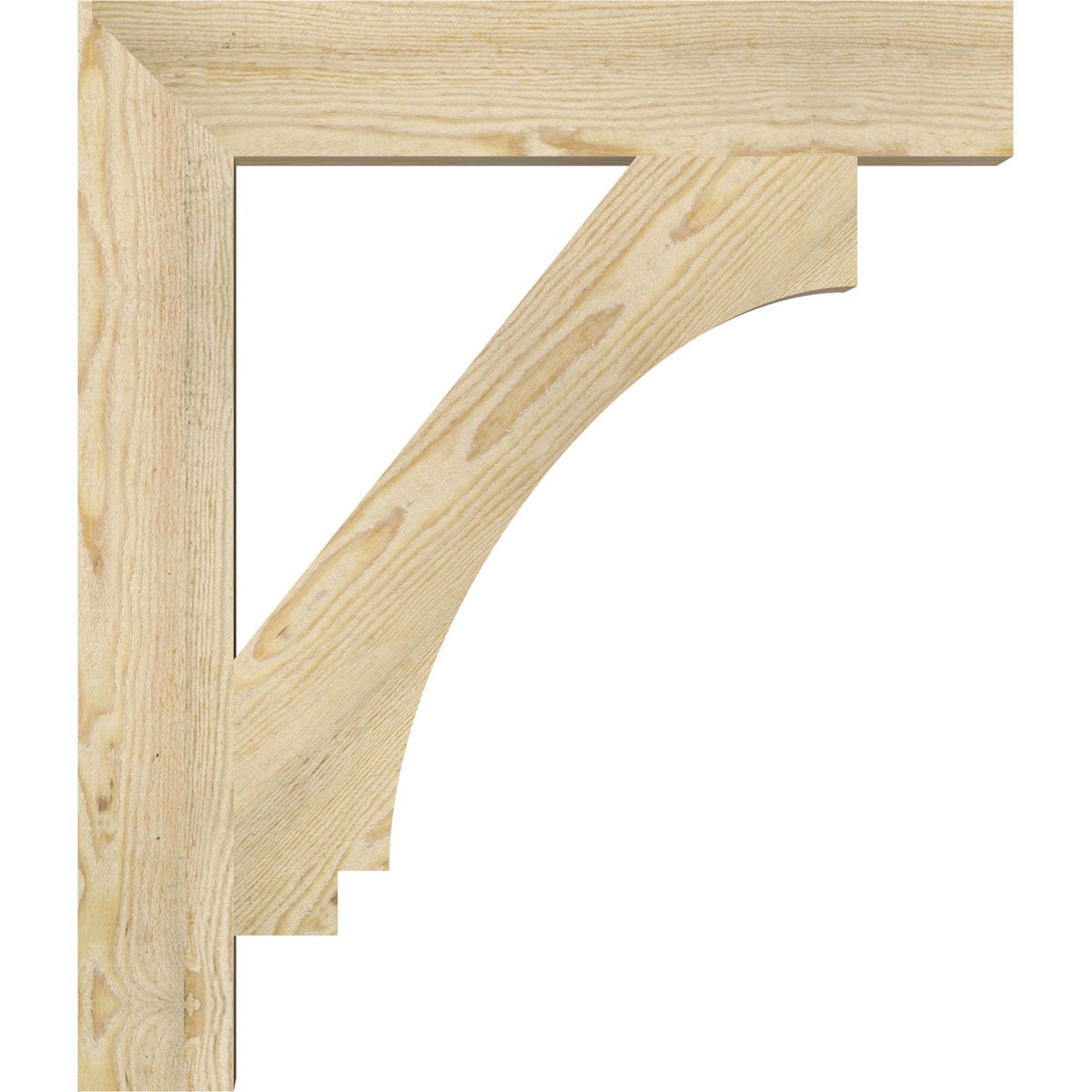 Ekena Millwork BKT04X24X28IMP05RDF Exterior-Brackets-Braces - View #3