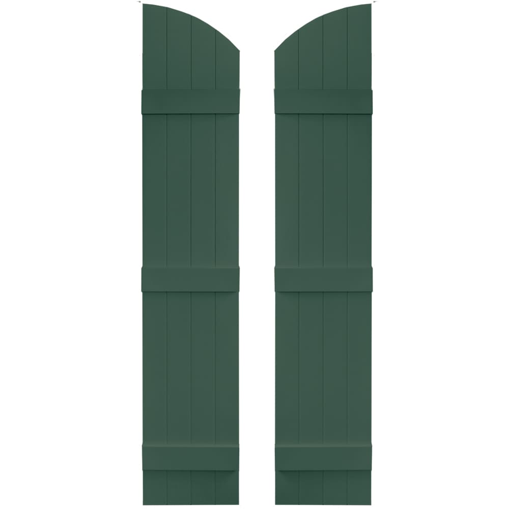 Vantage V5931465028 13.875-in W x 65-in H Forest Green Board and batten Exterior Shutters ( 1 -Pack )