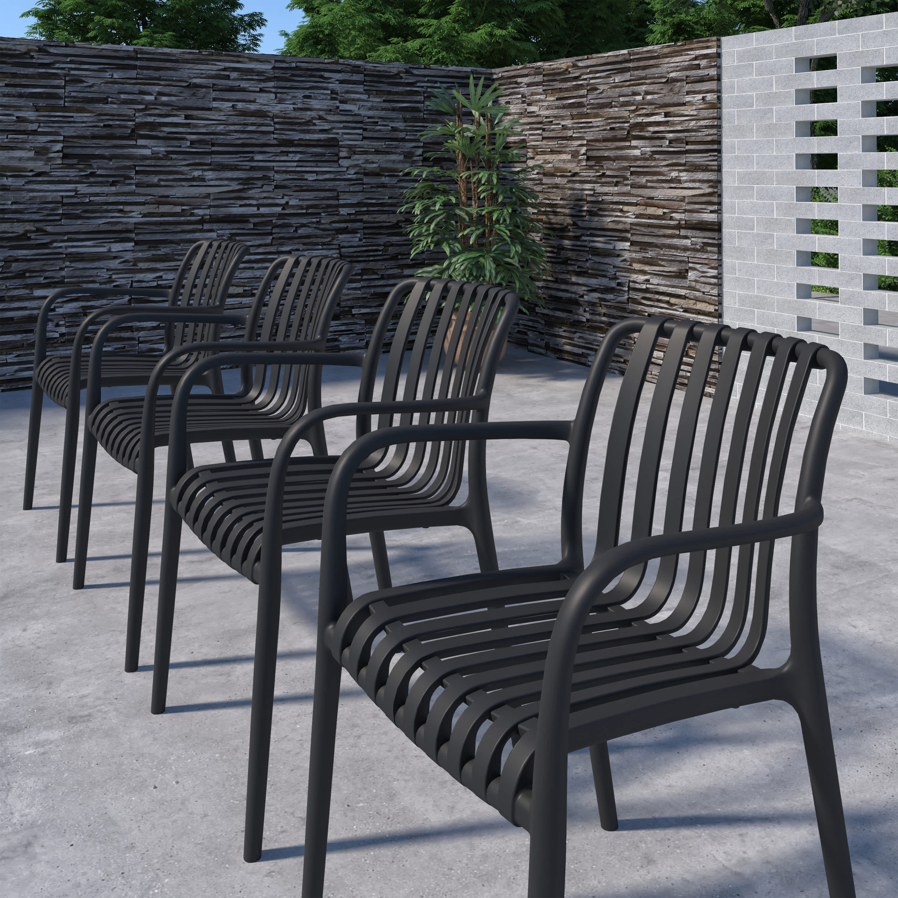Amazonia ALALOT-8-CURA-BK Patio-Dining-Sets - View #6