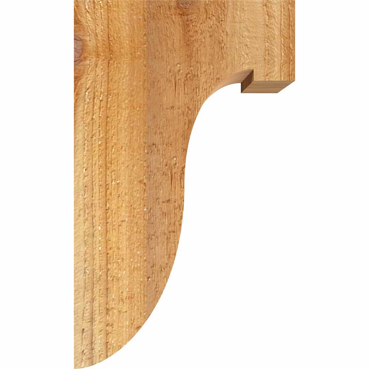 Ekena Millwork COR06X06X10DEL00RWR corbels - View #3